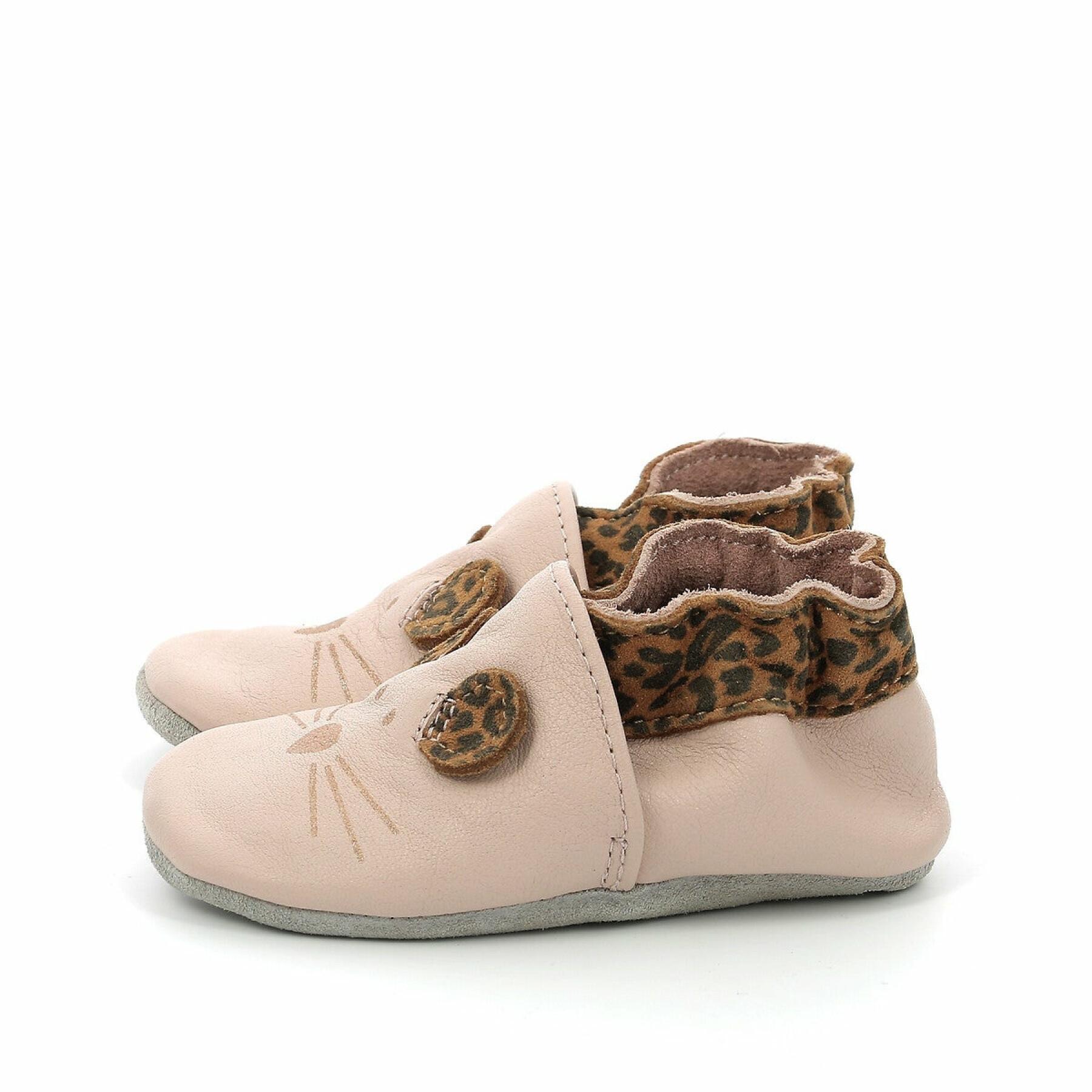 Baby slippers Robeez Leo Mouse