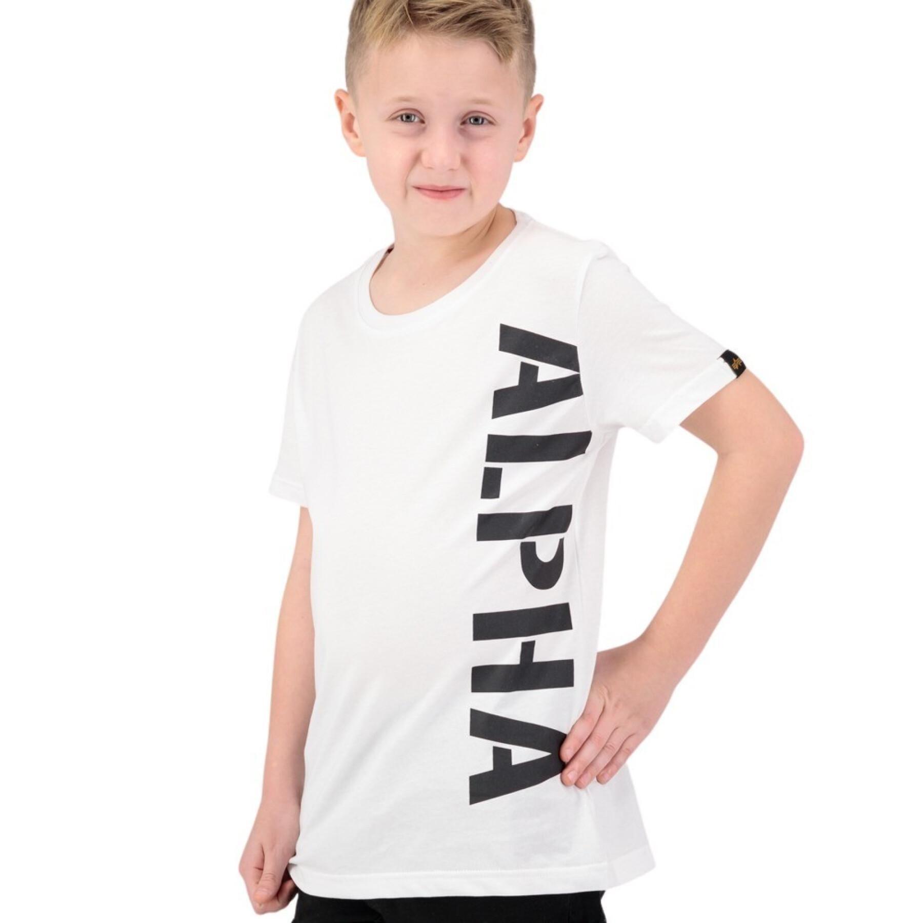 Child's T-shirt Alpha Industries Side Print