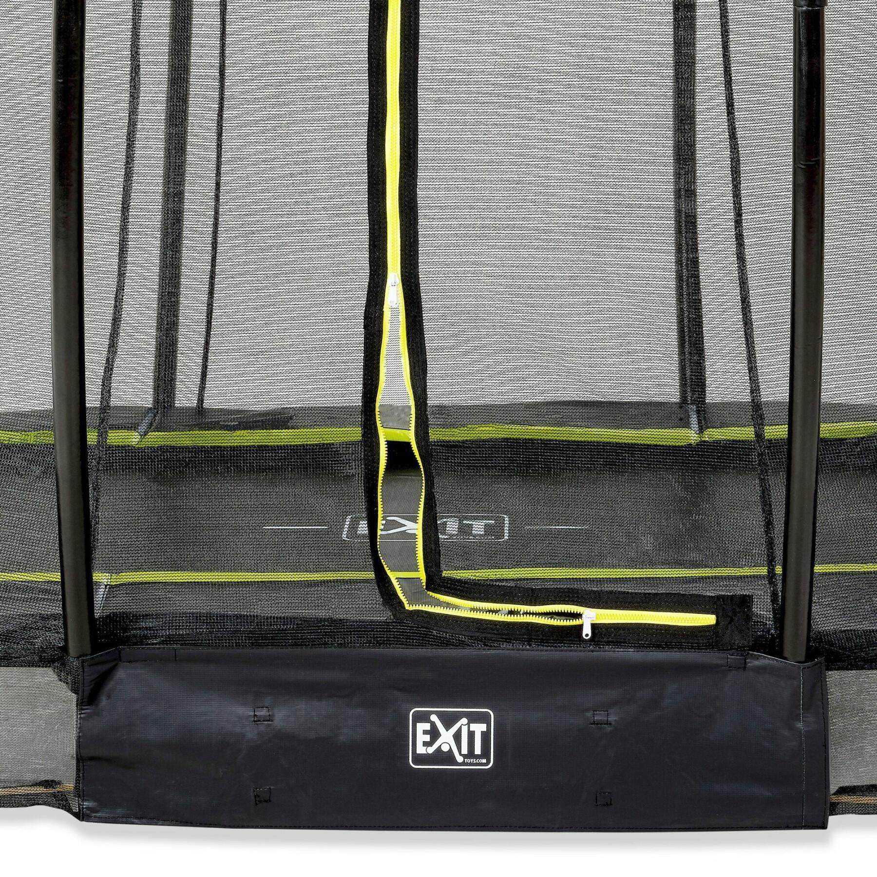 Underground trampoline with safety net Exit Toys Silhouette 305 cm