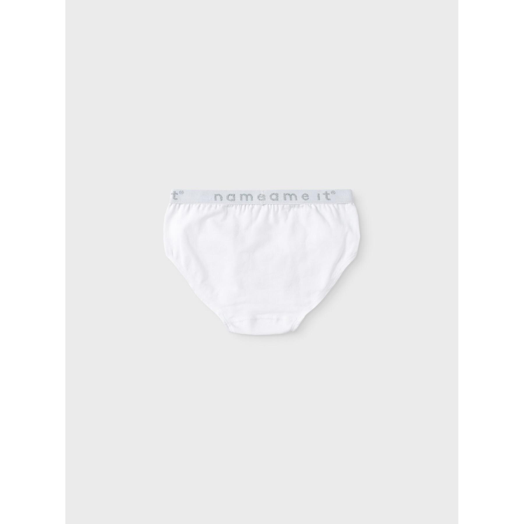 Girl's panties Name it Briefs (x3)