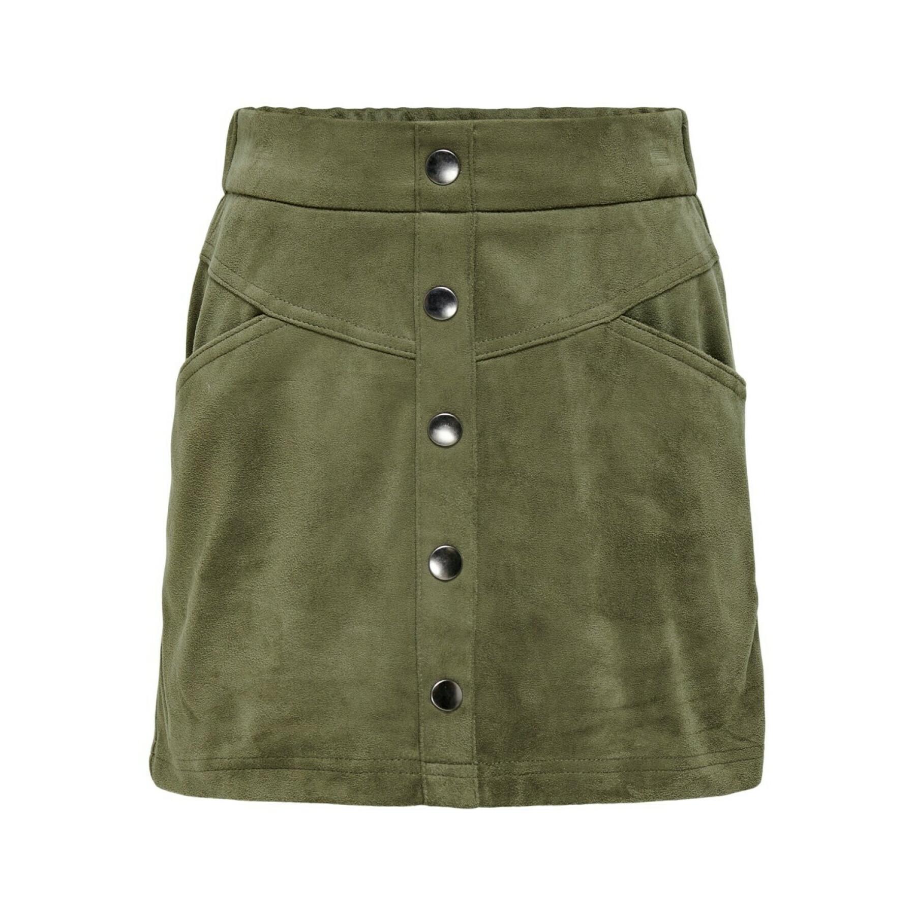 Girl's skirt Only konamy faux suede