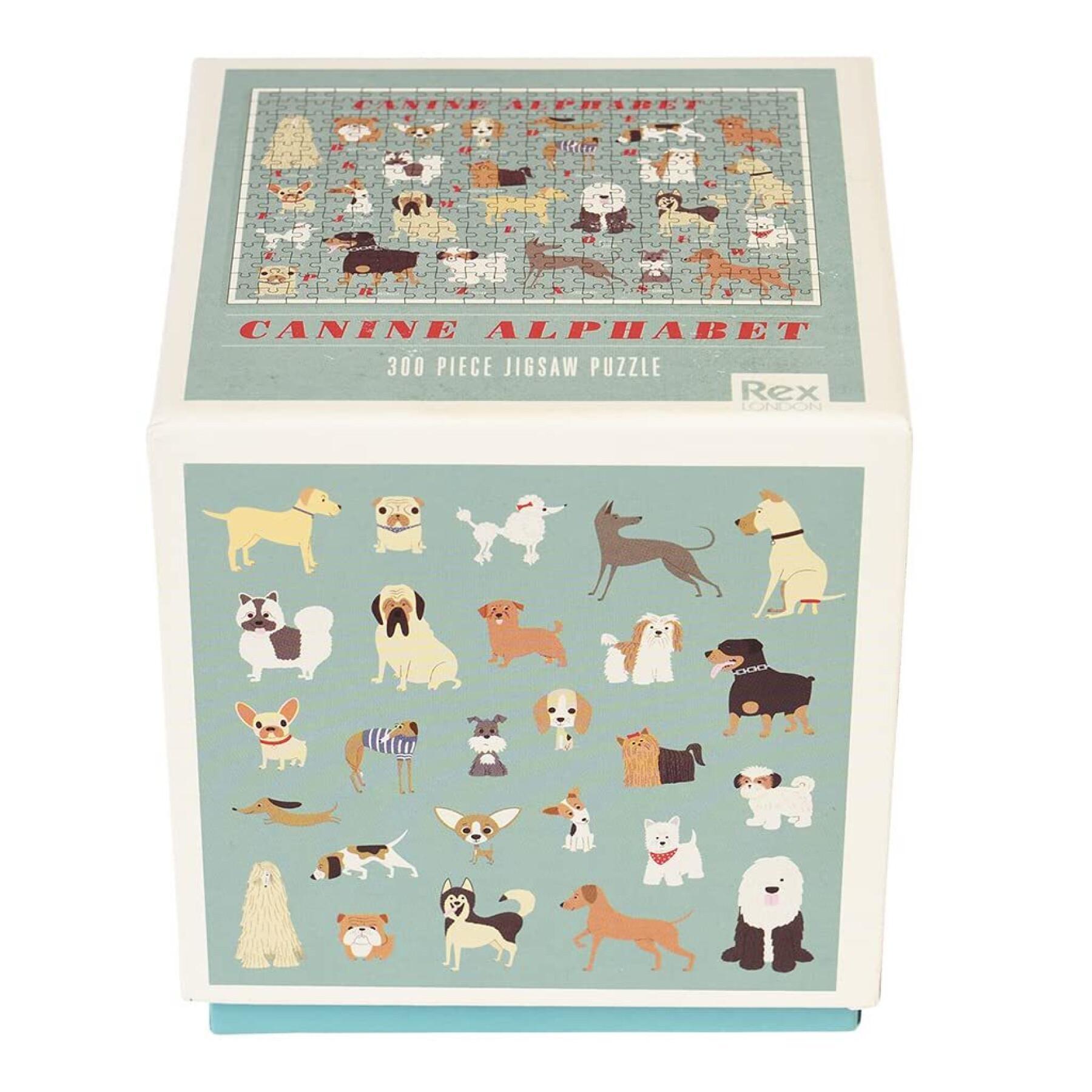 Puzzle 300 pieces canine alphabet Rex London Best In Show
