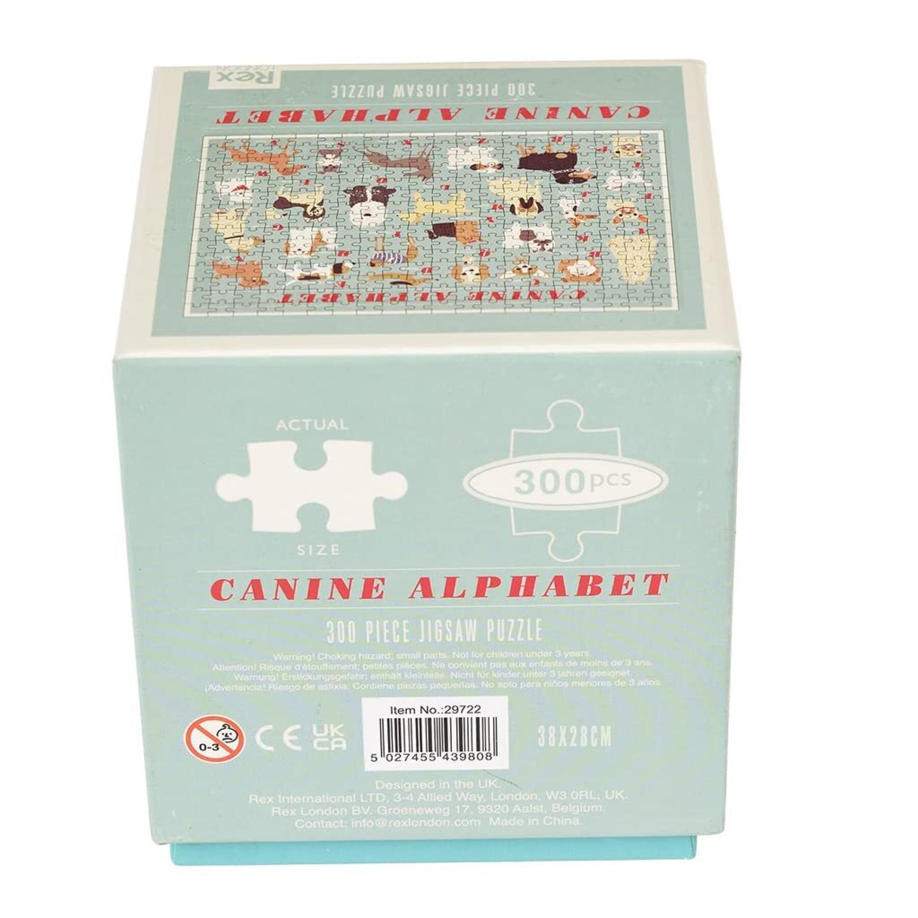 Puzzle 300 pieces canine alphabet Rex London Best In Show