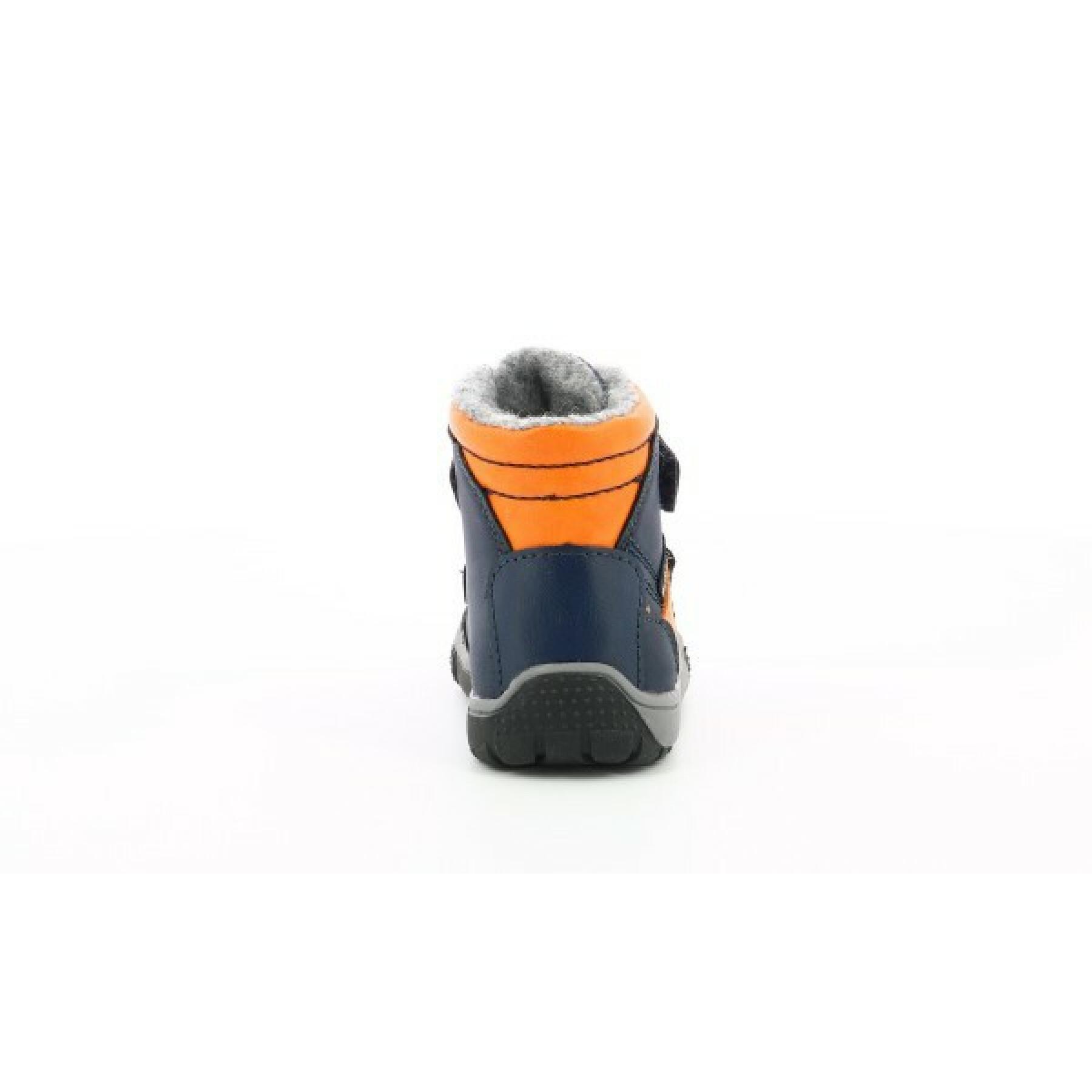 Baby sneakers Kickers sitrouille wpf
