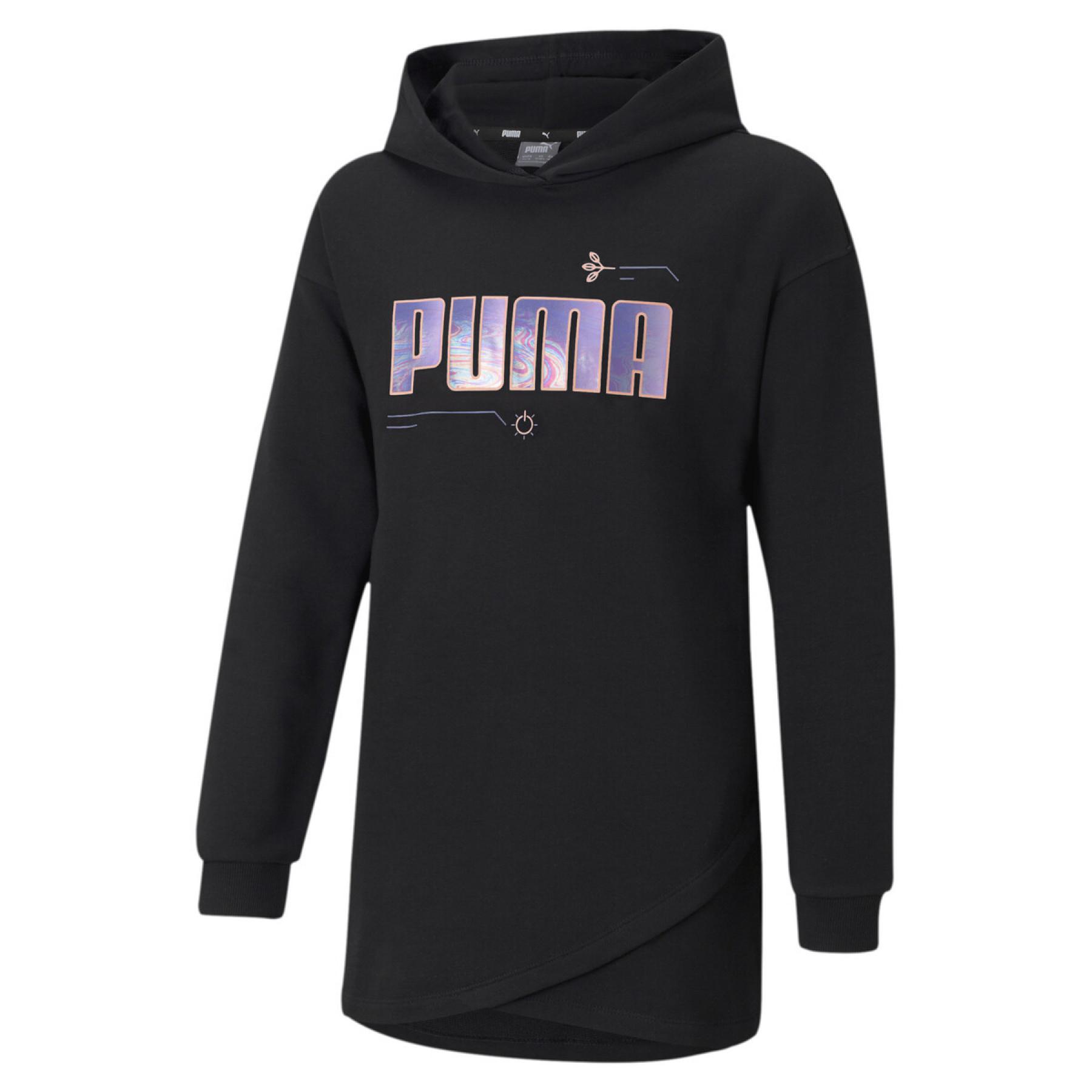 Sweatshirt girl Puma Alpha Elongated TR G