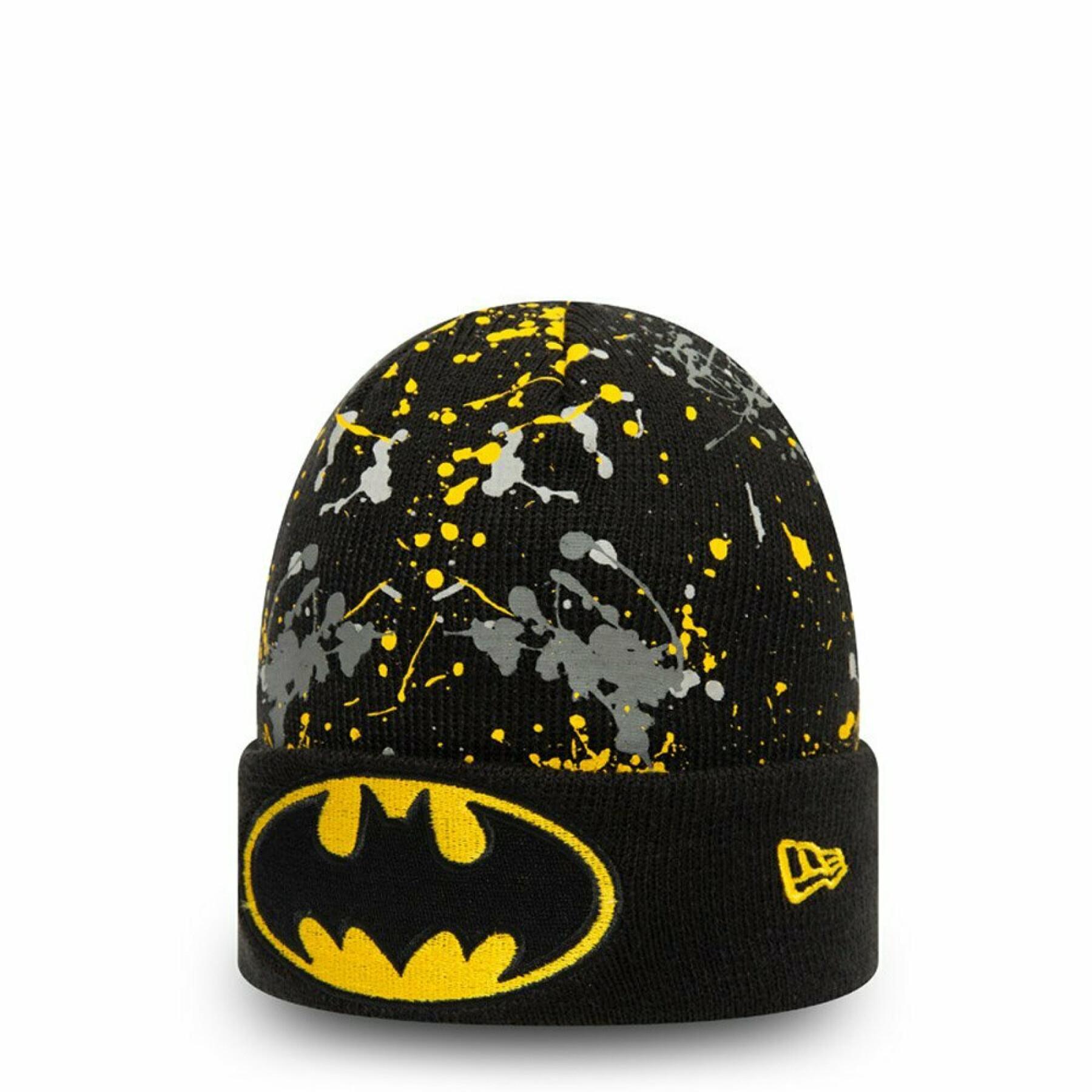 Children's hat New Era Paint Splat Cuff Batman