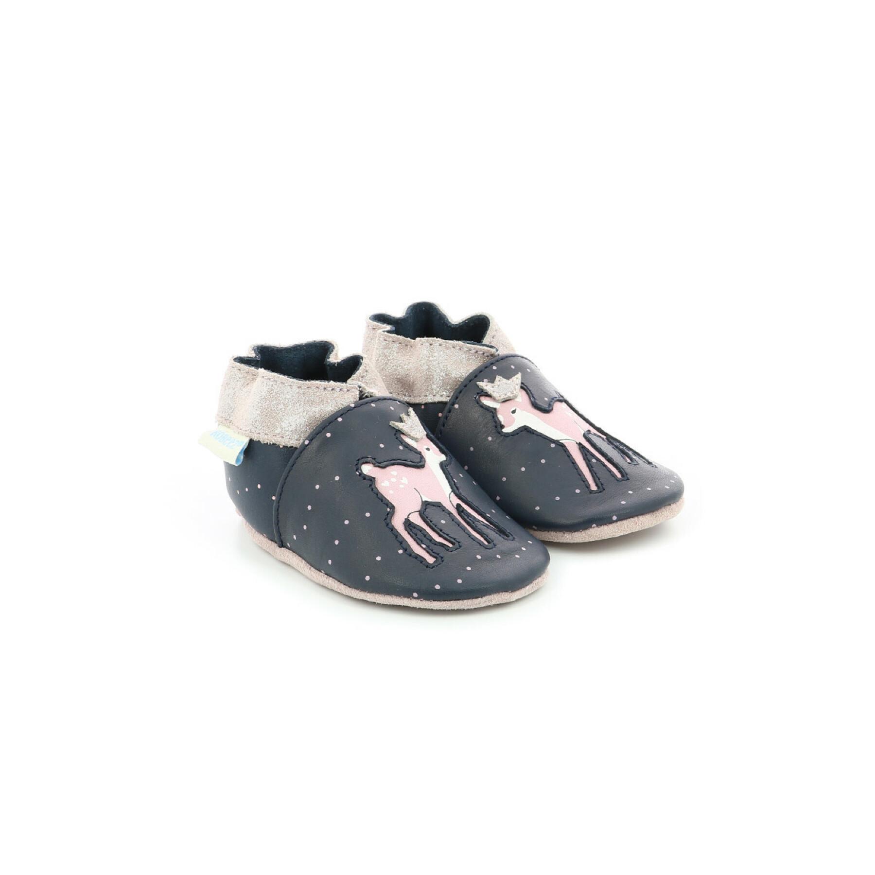 Girl's slippers Robeez Little Fawn