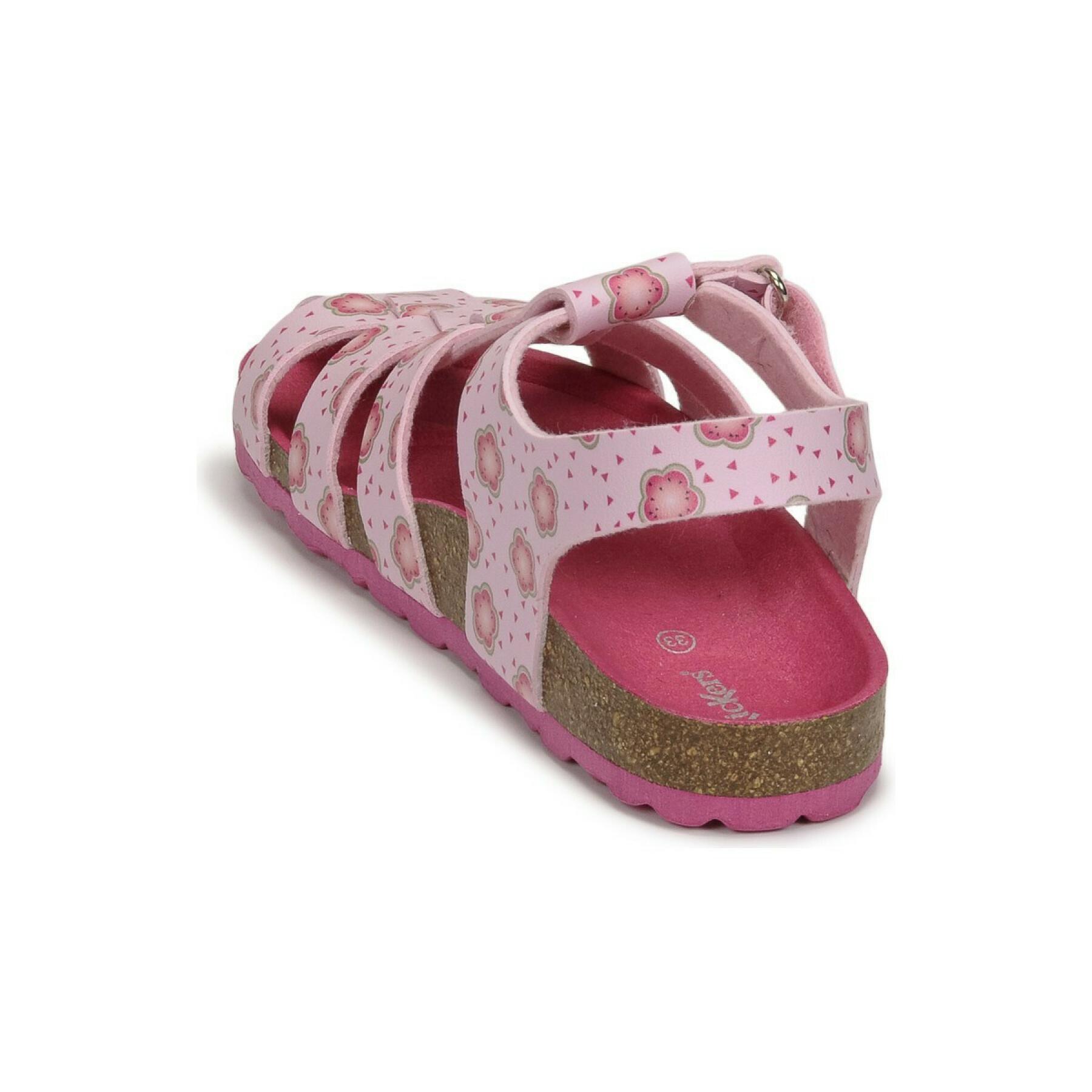 Girl's sandals Kickers Summertan