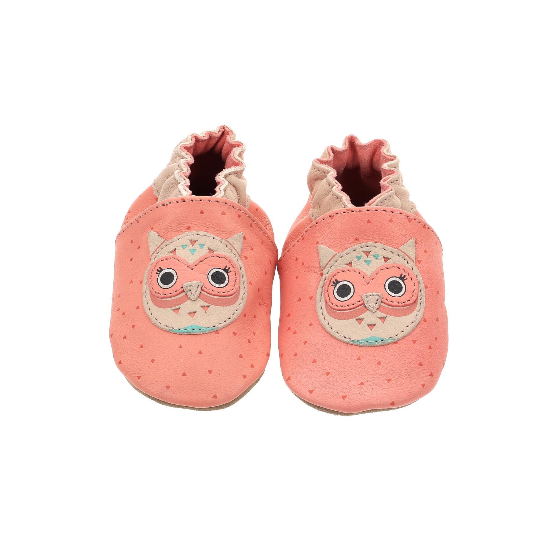Baby slippers Robeez Owl Then