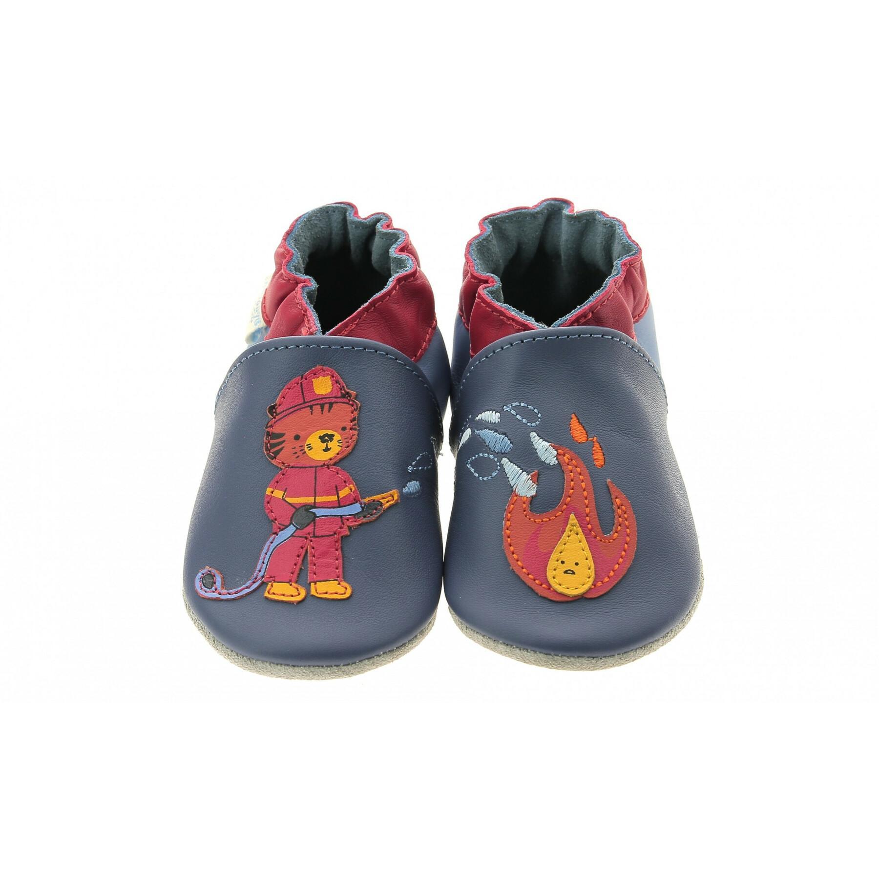 Baby boy shoes Robeez Fire Control