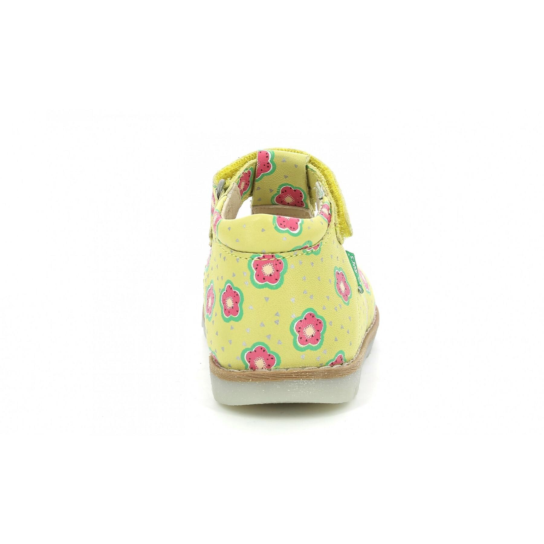 Baby girl sandals Kickers Nonocchi