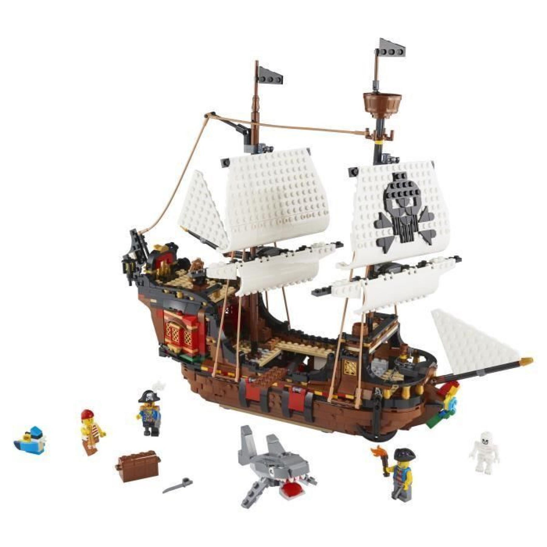 Pirate ship building games creator Lego