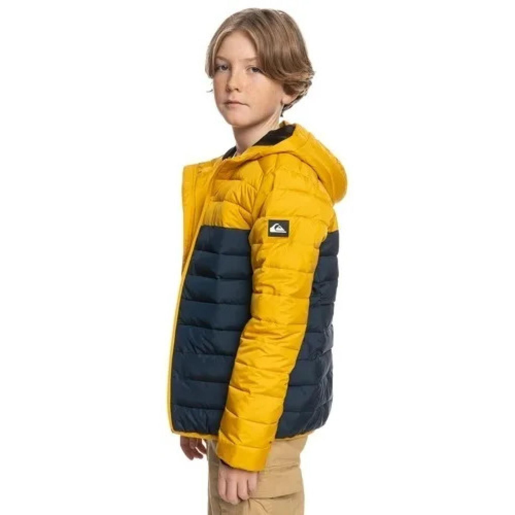 Kid's Puffer Jacket Quiksilver Scaly Mix