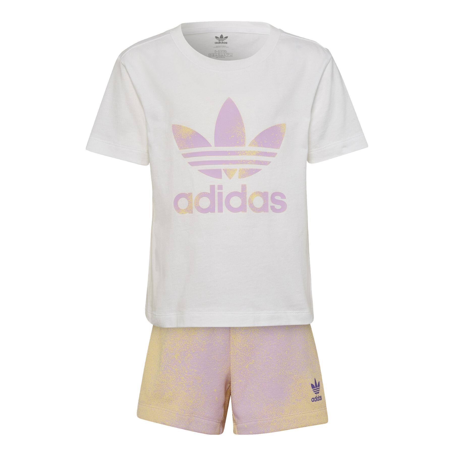 Girl's shorts and t-shirt set adidas Originals Graphic Logo