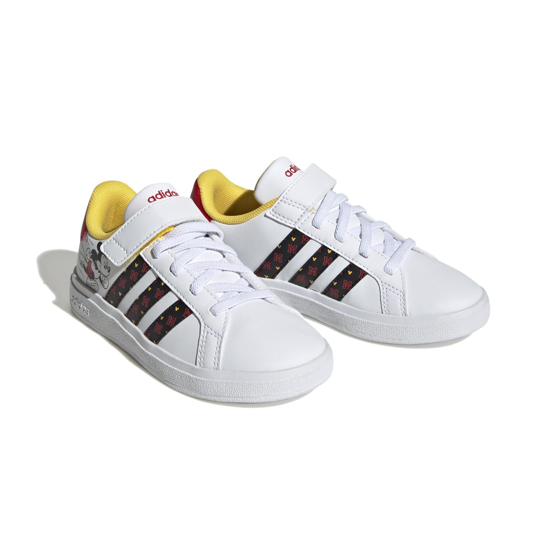 Scratch sneakers for kids adidas X Disney Grand Court Mickey