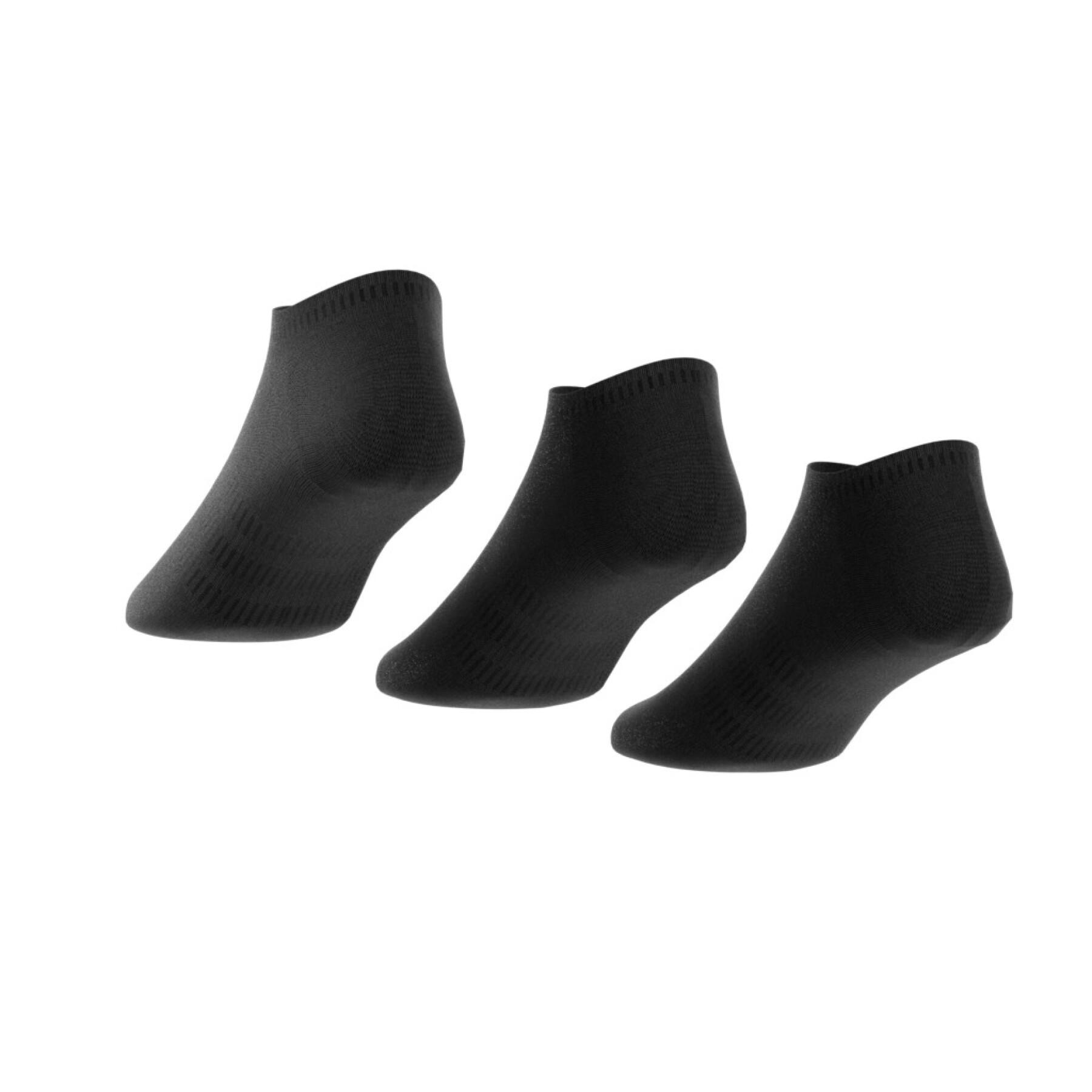 Children's invisible socks adidas Thin & Light (x3)