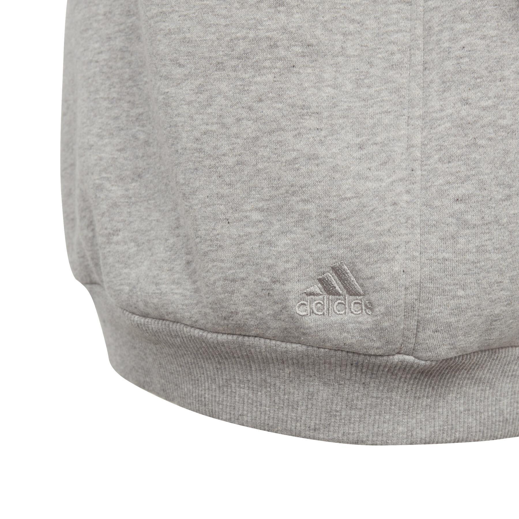 Children's round-neck fleece sweatshirt adidas