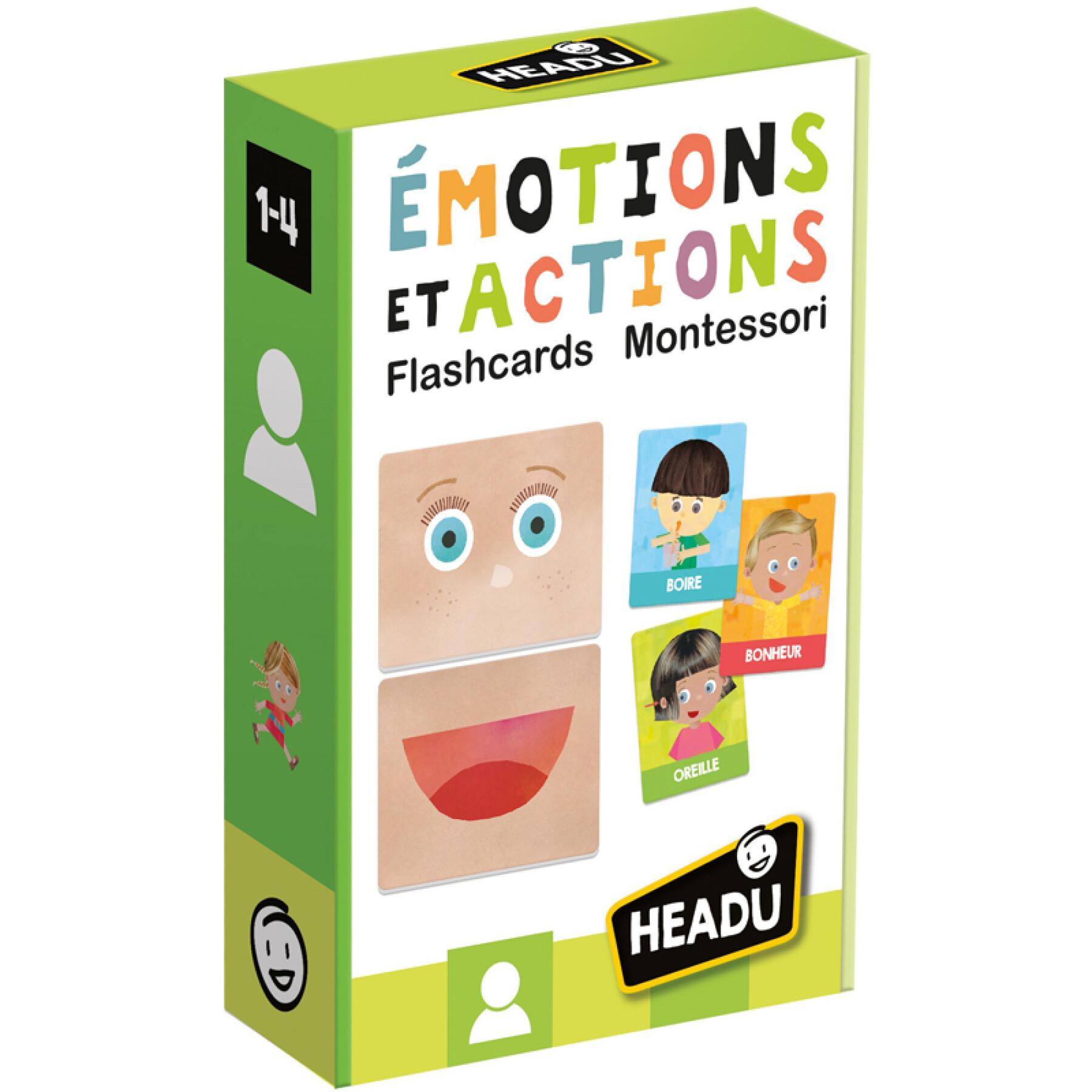Montessori flashcards card games Headu SPE