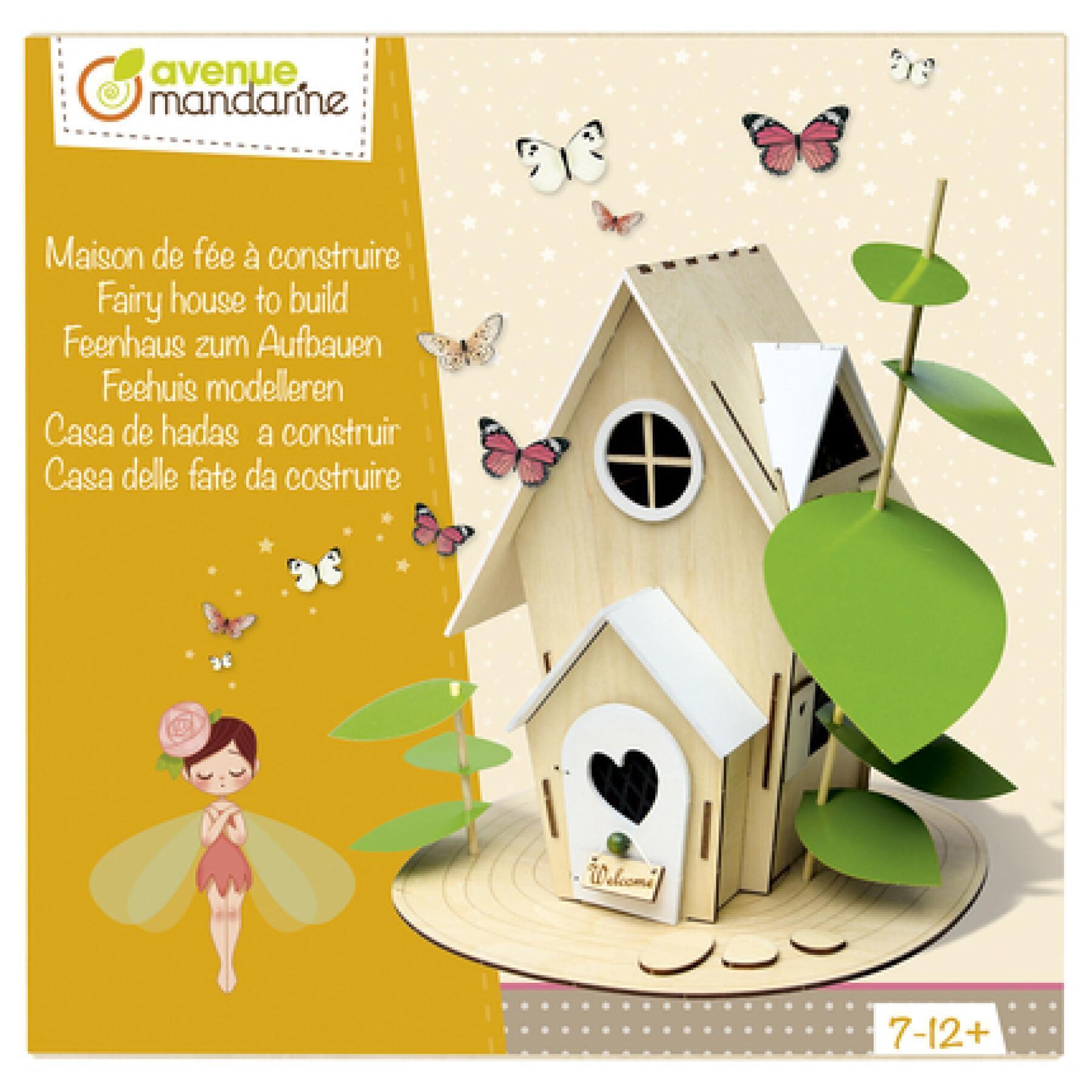 Creative fairy house set to build Avenue Mandarine