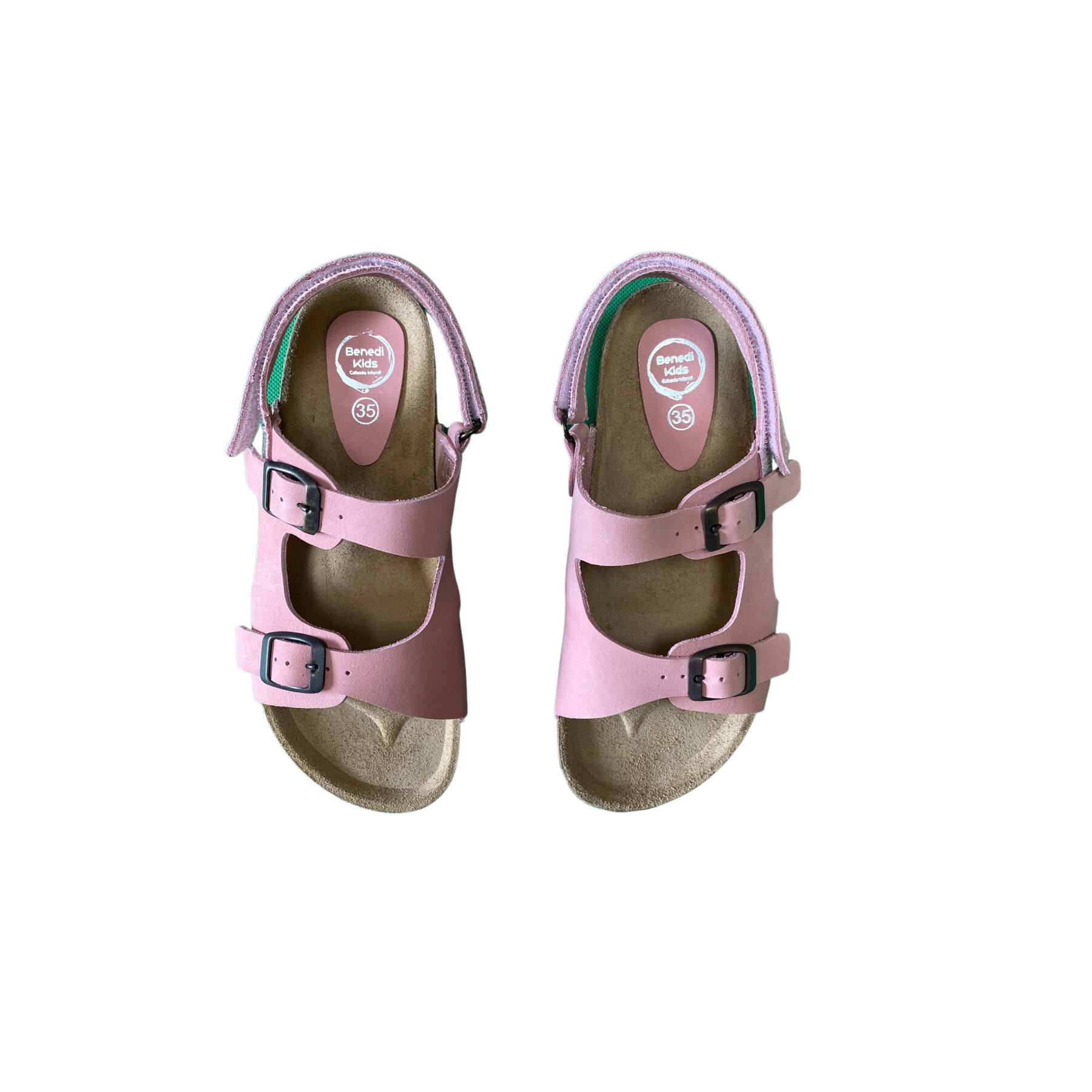Children's sandals Benedi Nobuck