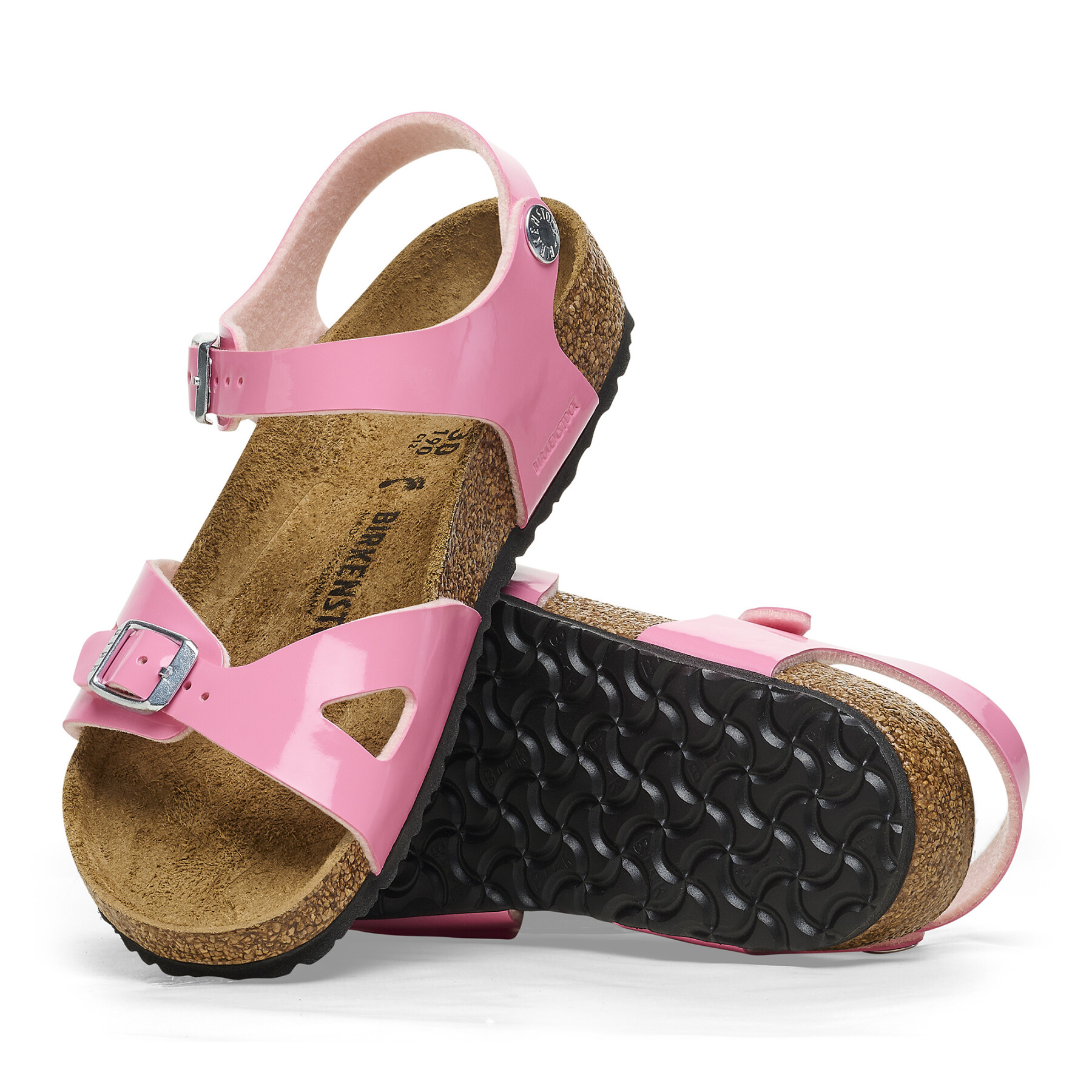 Girl's sandals Birkenstock Rio Birko-Flor Patent