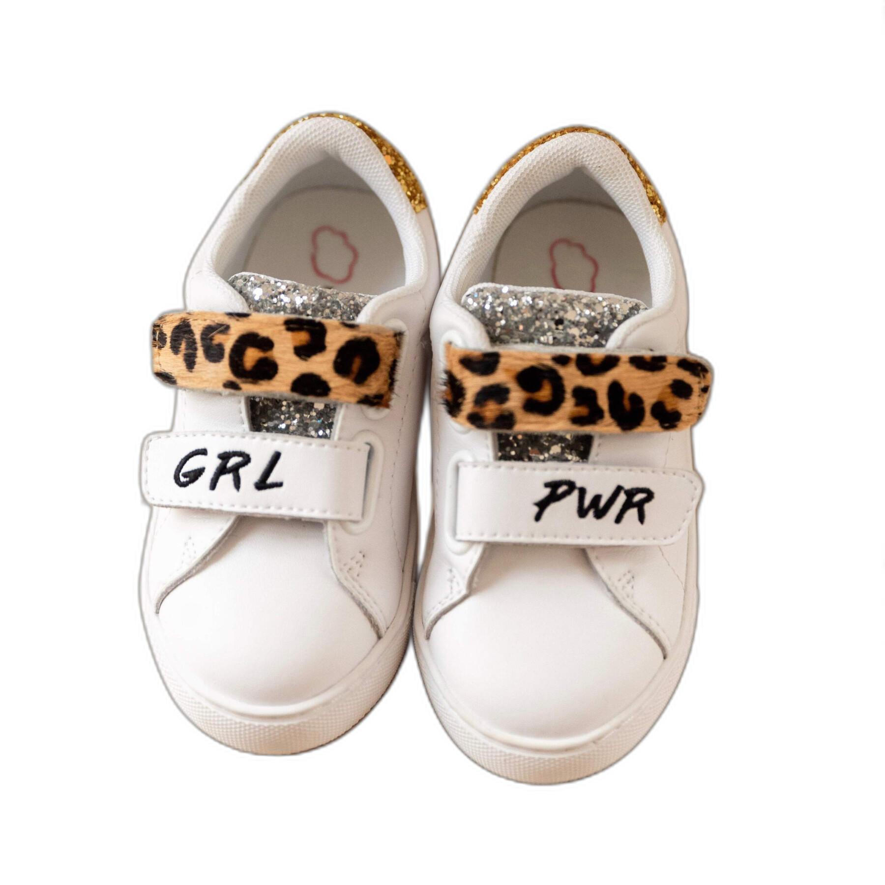Children's sneakers Bons baisers de Paname Mini Edith Barbie-Girl Power