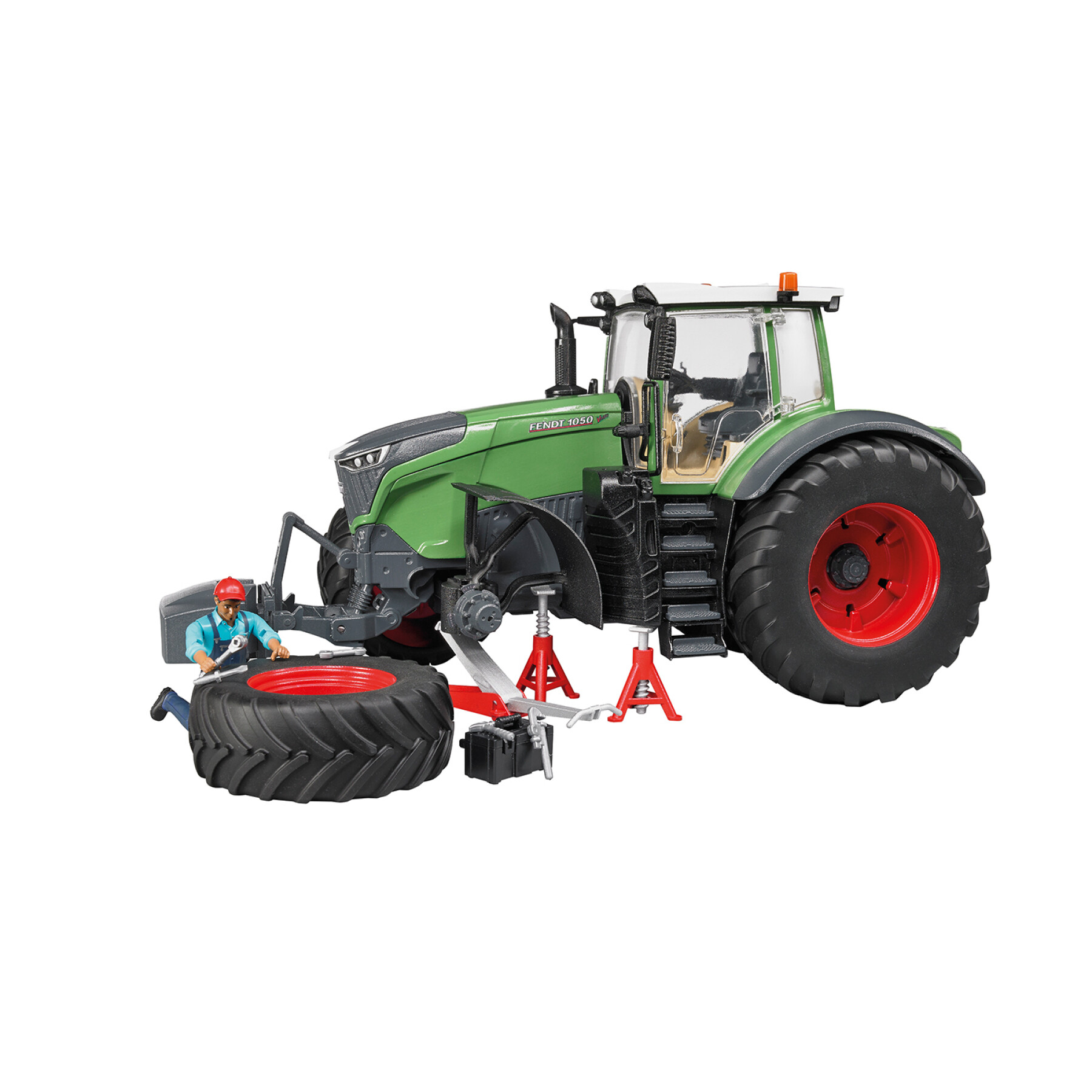 Car games - vario with garage and accessories Bruder Fendt 1050