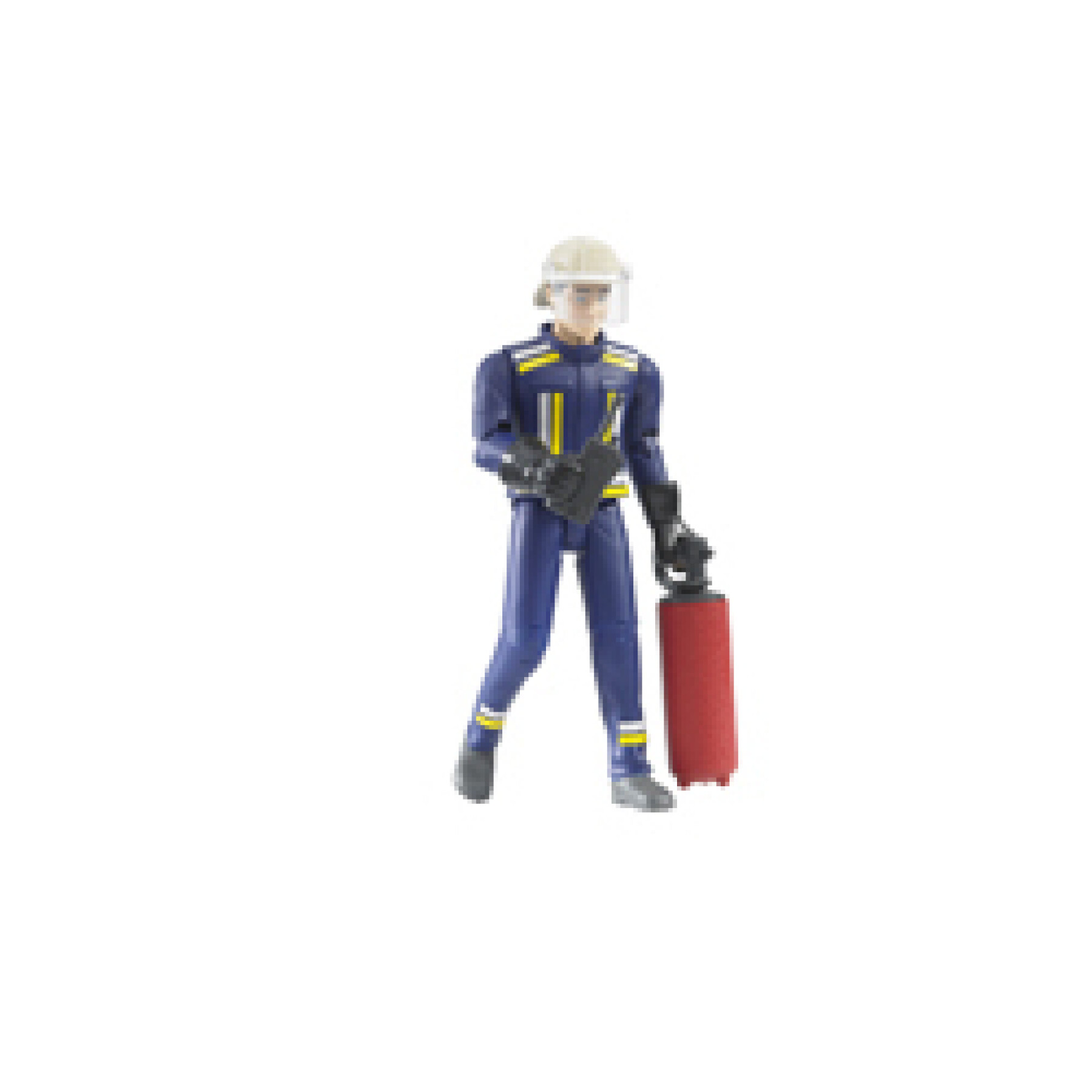Figurine - fireman with accessories Bruder