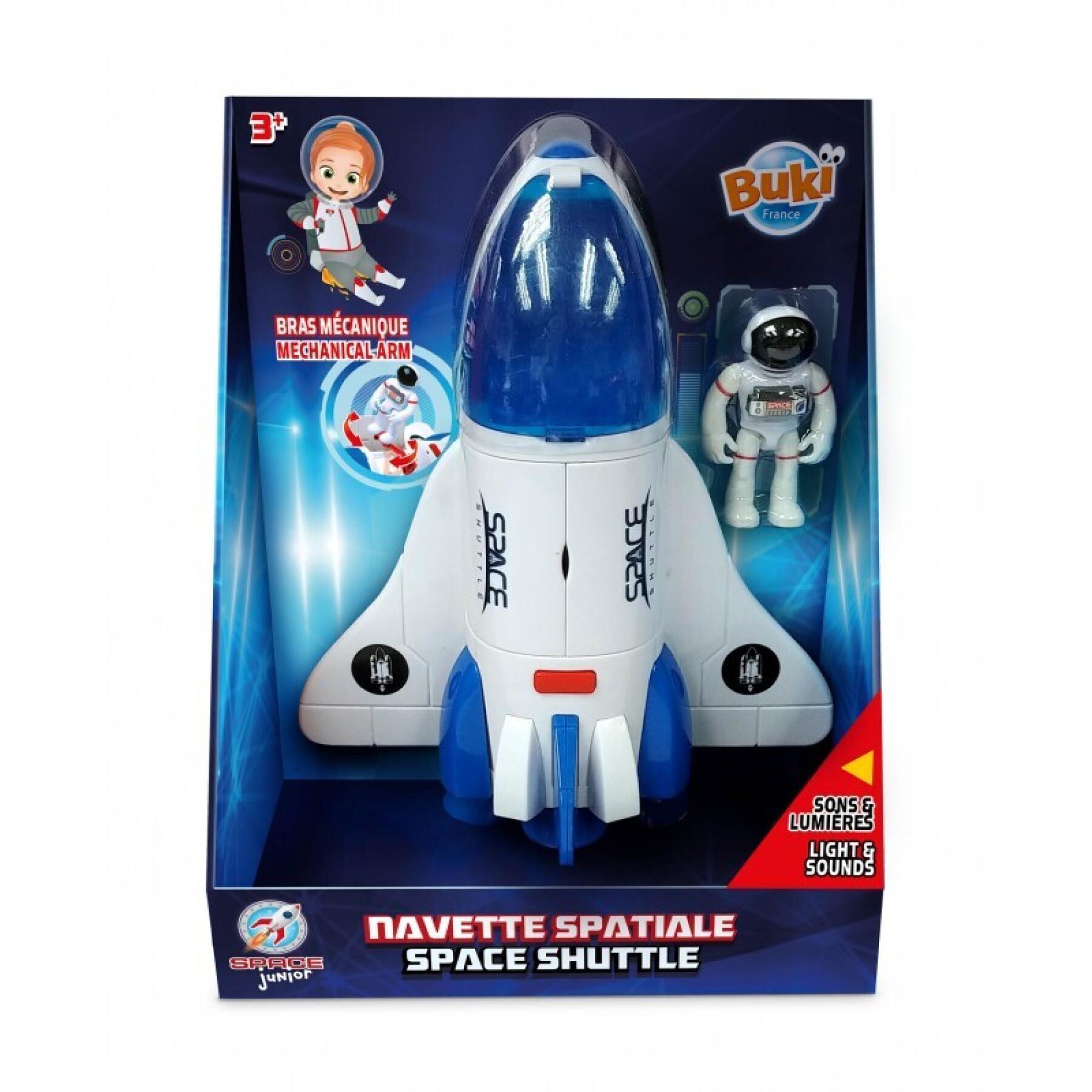 Space shuttle light and sound construction set Buki