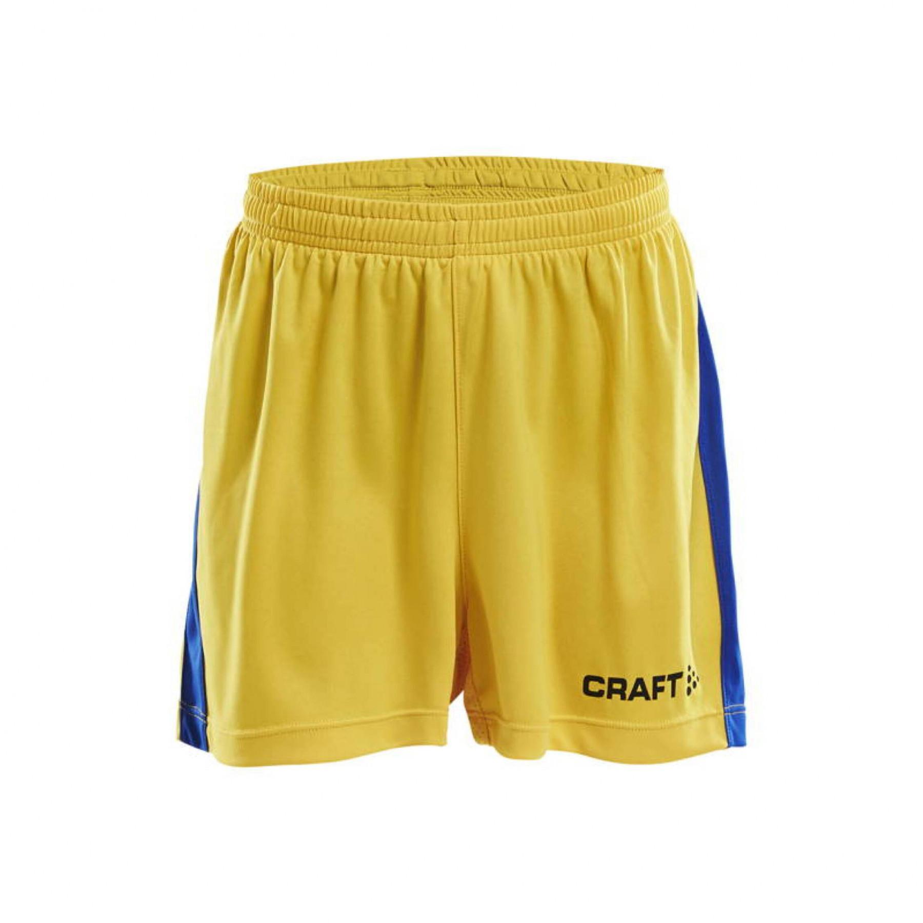 Children's shorts Craft progress contrast