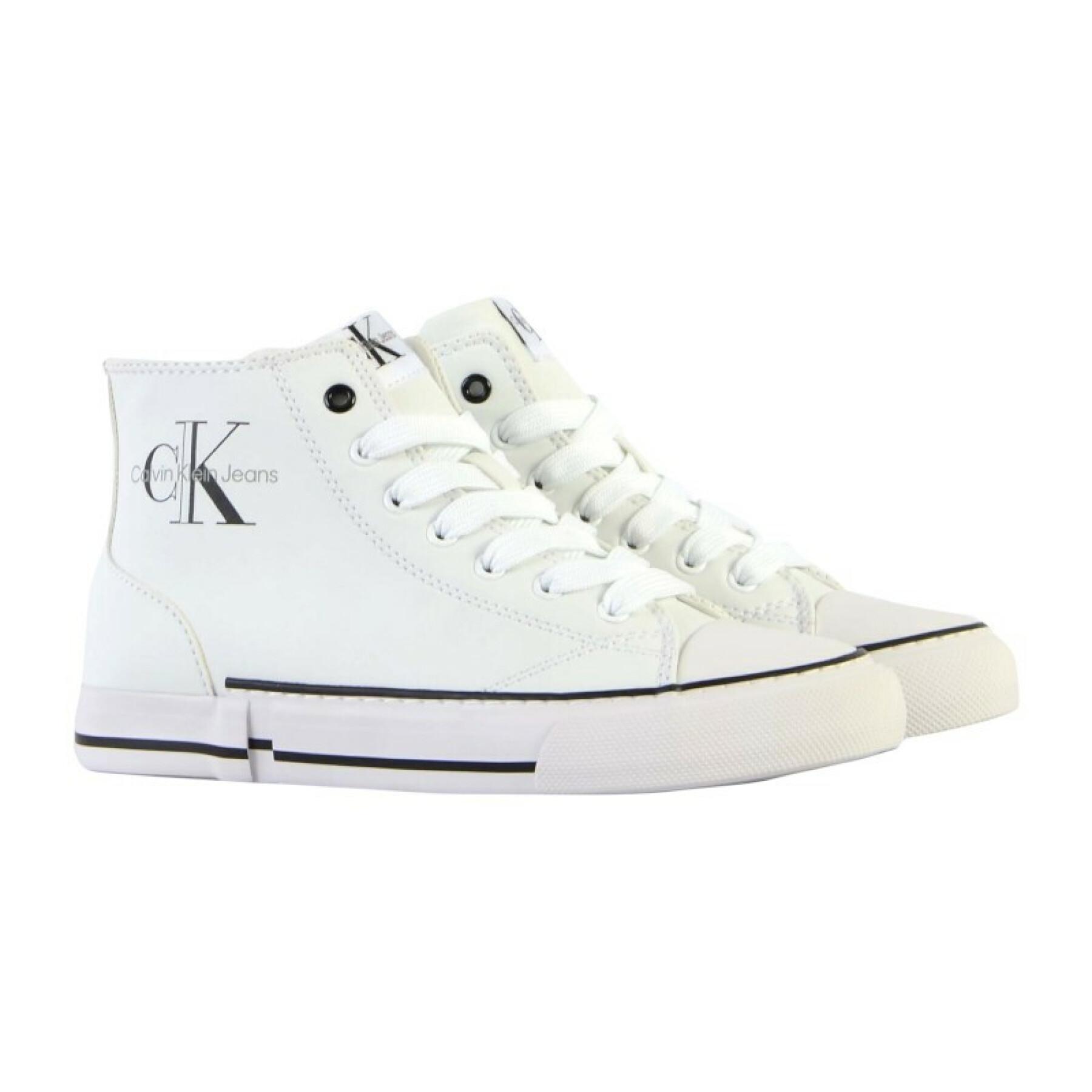 Lace-up sneakers for kids Calvin Klein white