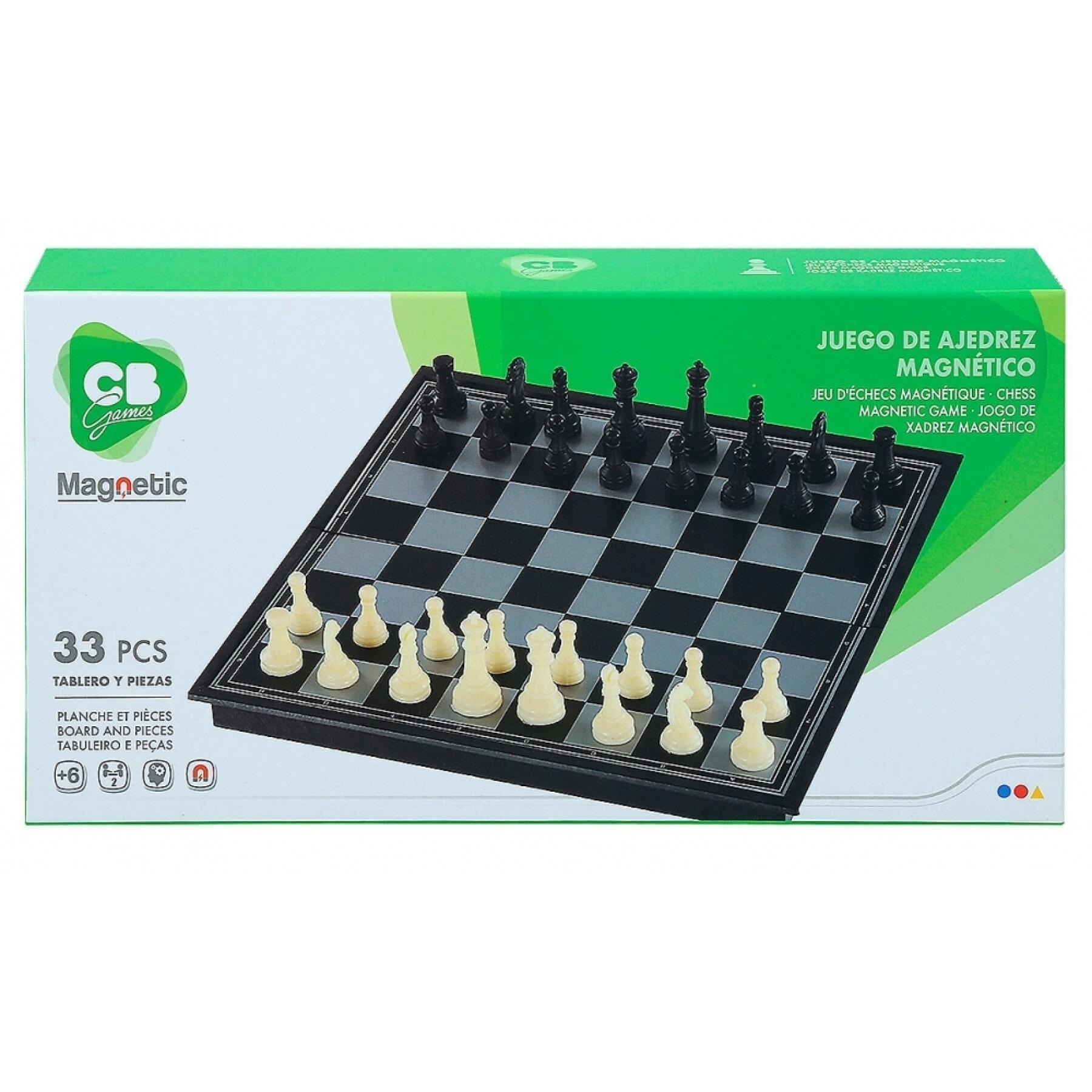 Magnetic chess/checkers CB Games