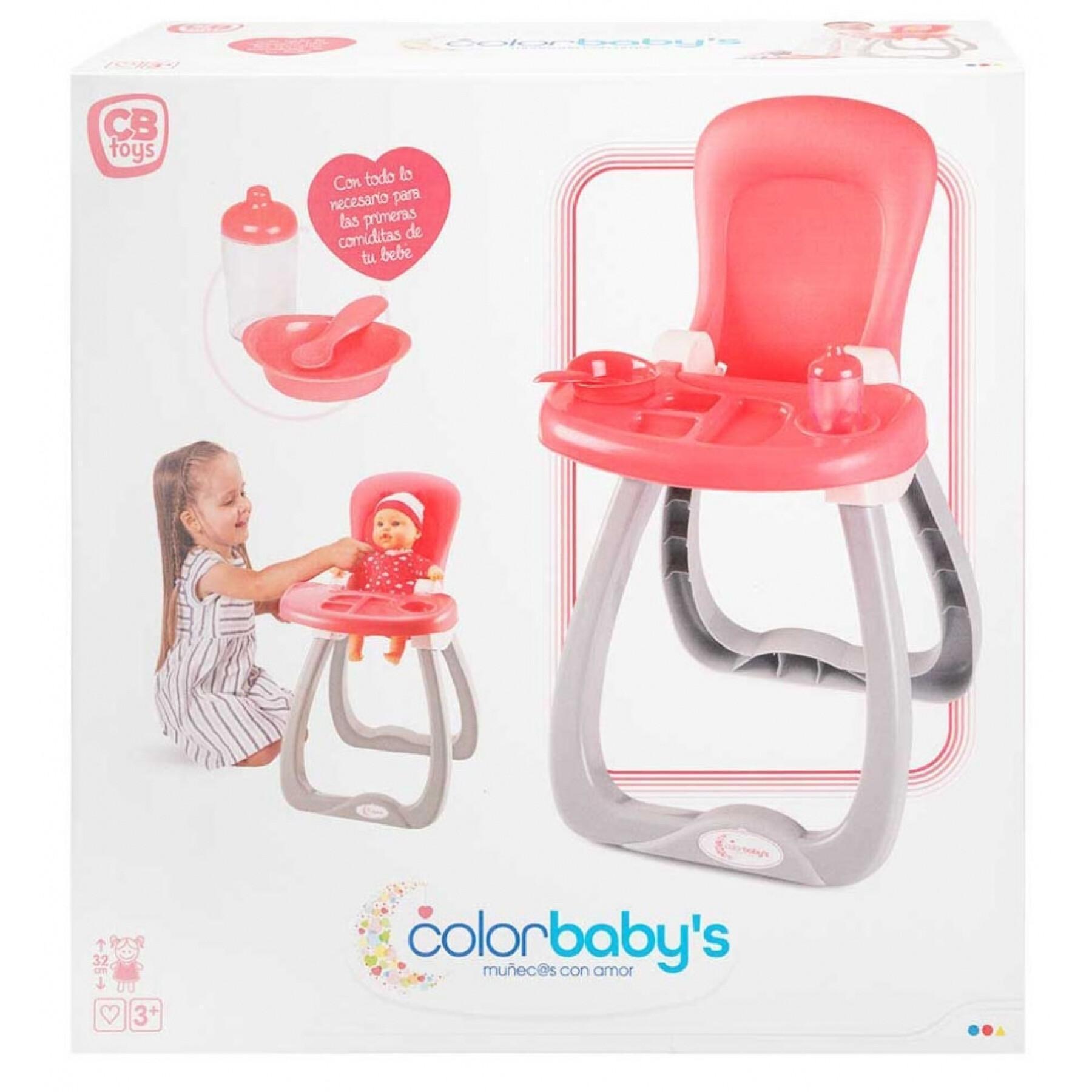 High chair for dolls with access CB Toys