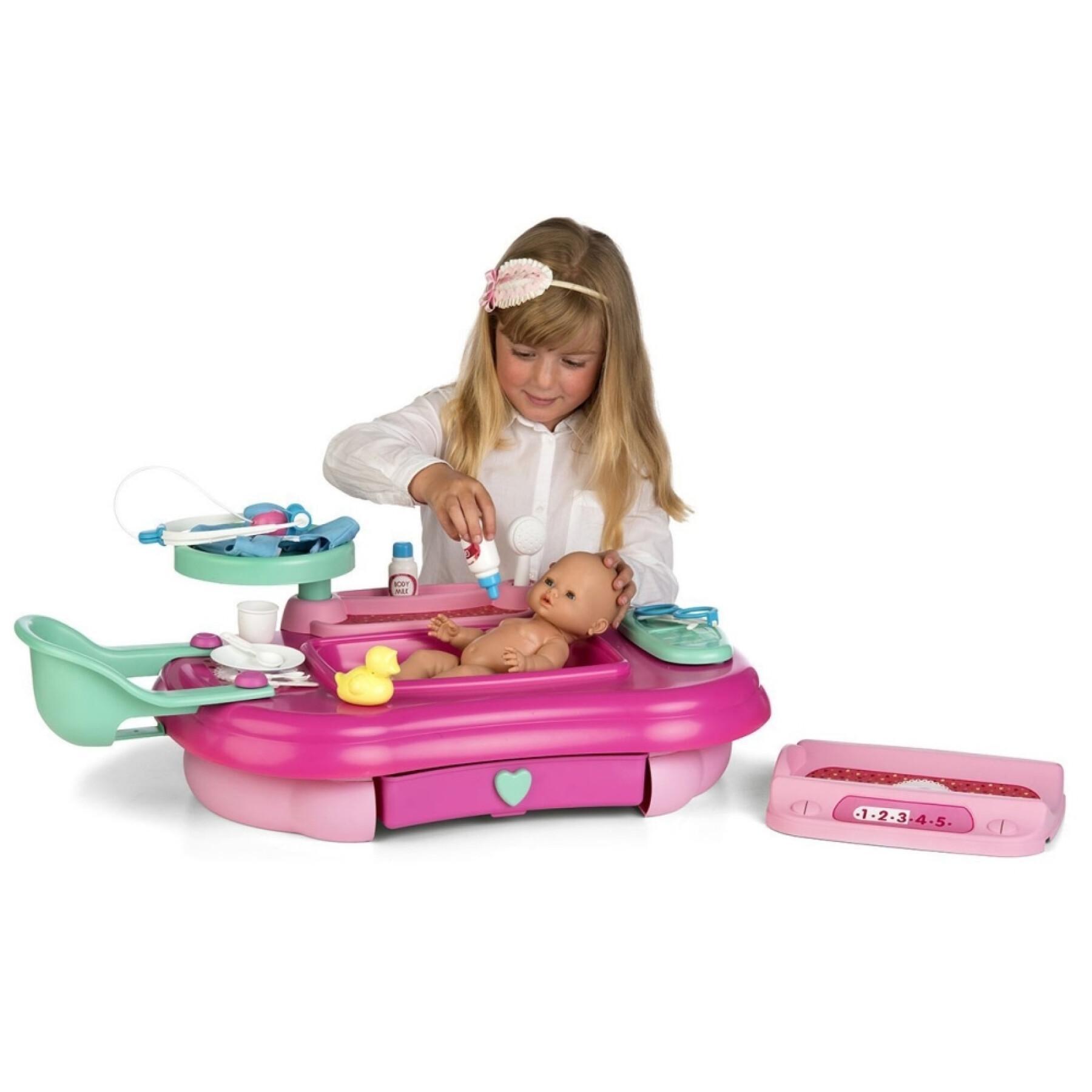 Doll and bath changer 3 in 1 Chicos