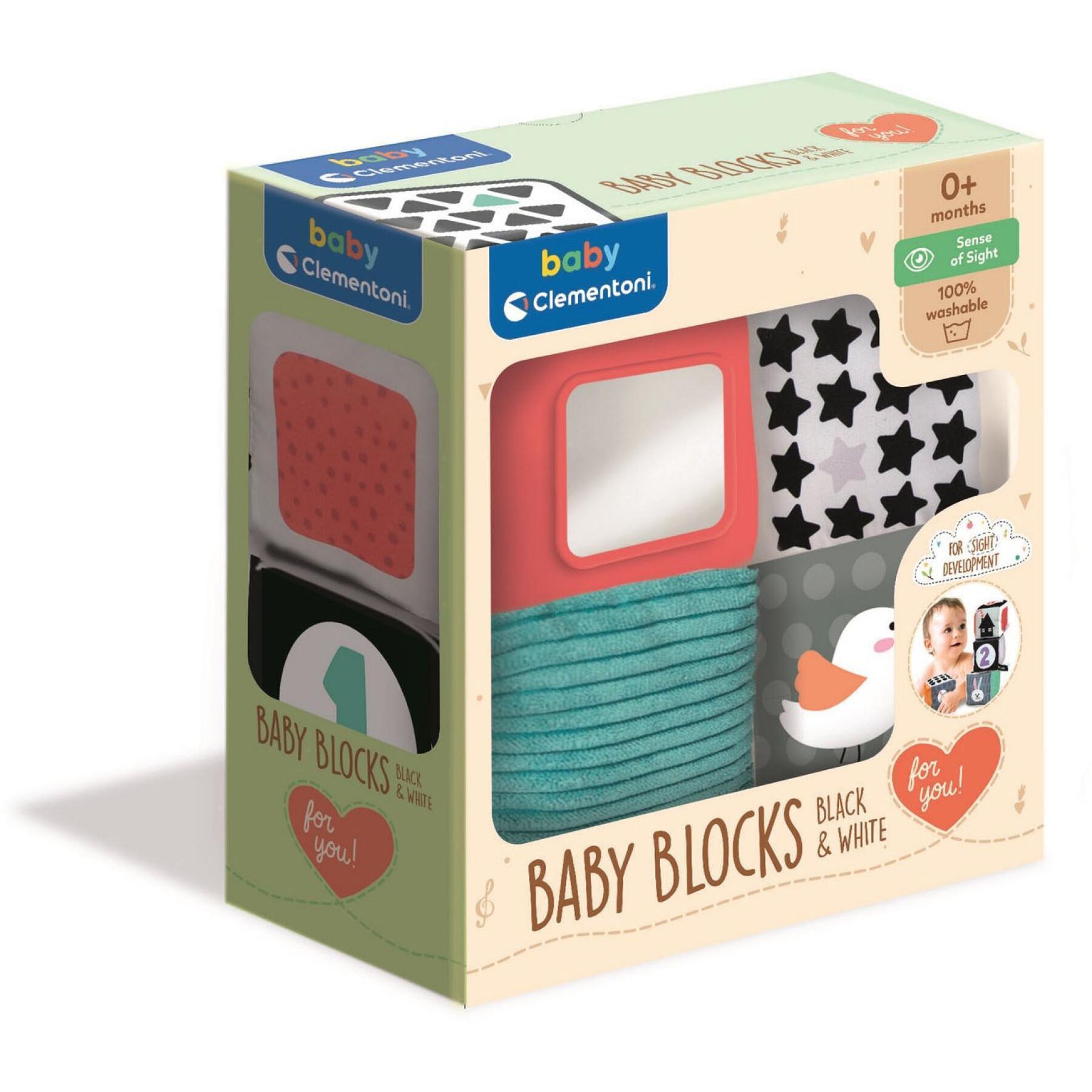 Early learning games fabric cubes Clementoni