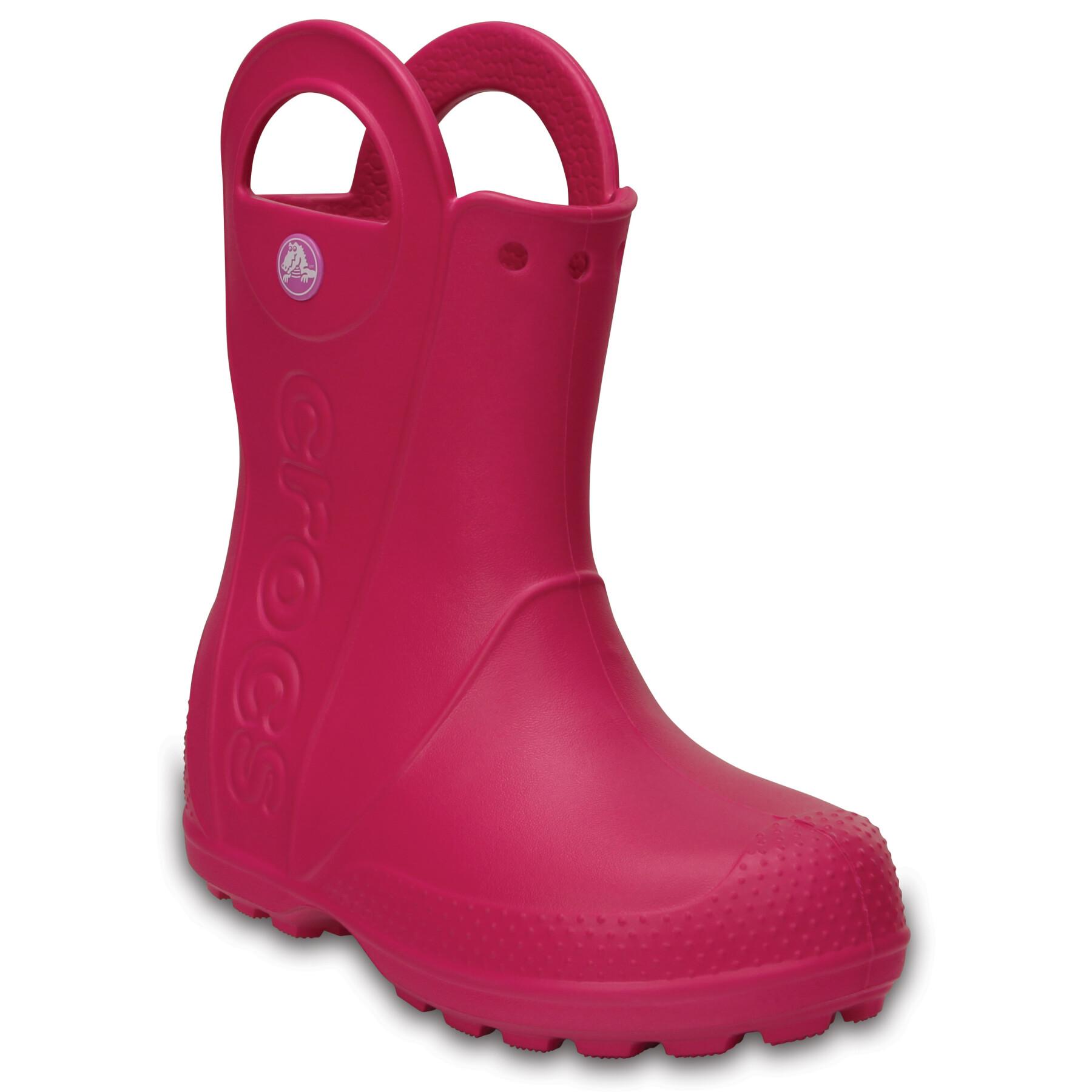 Children's rain boots Crocs handle it rain
