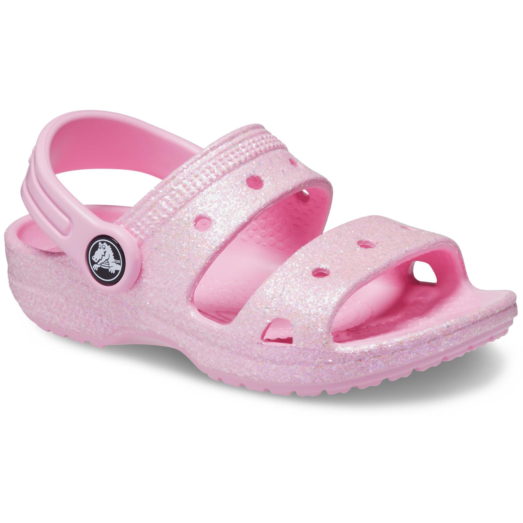 Baby sandals Crocs Classics Glitter