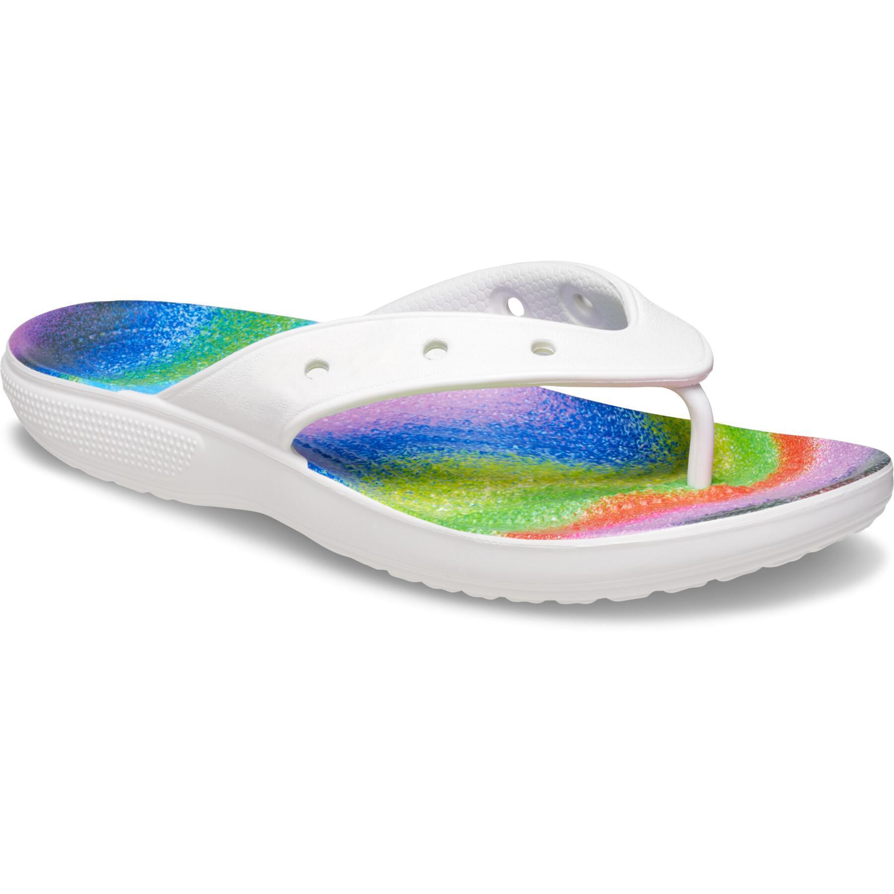 Children's flip-flops Crocs Classic Crocs Spray Dye