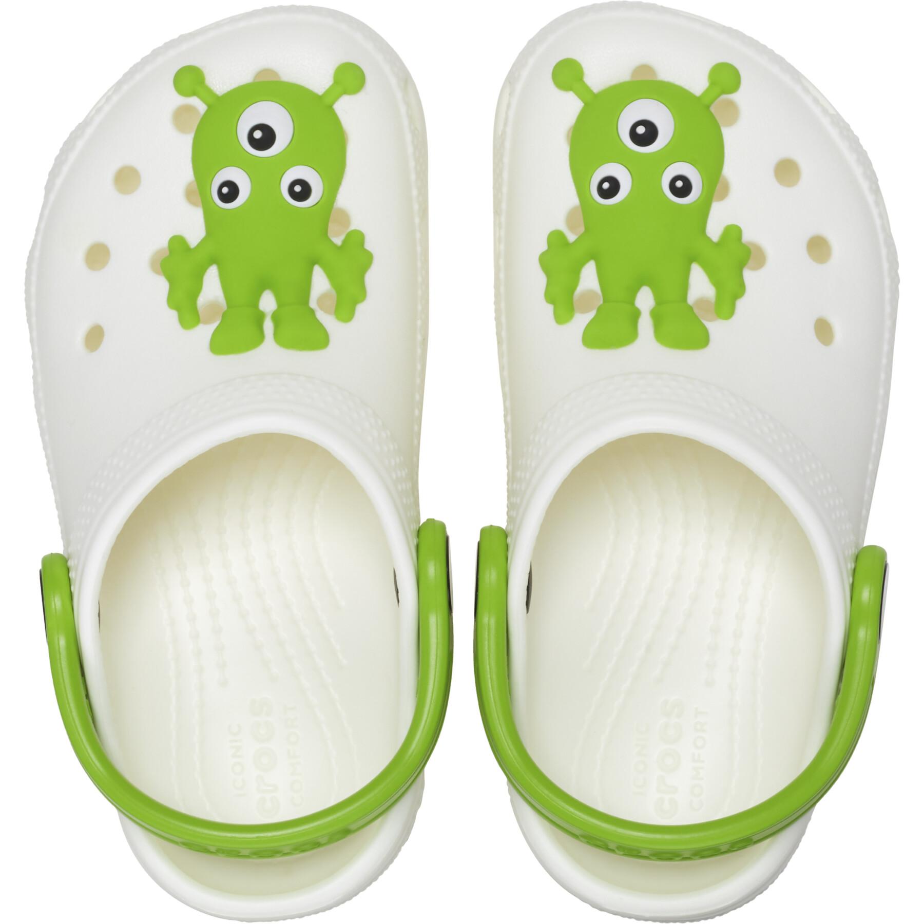 Baby clogs Crocs Classic Glow Alien