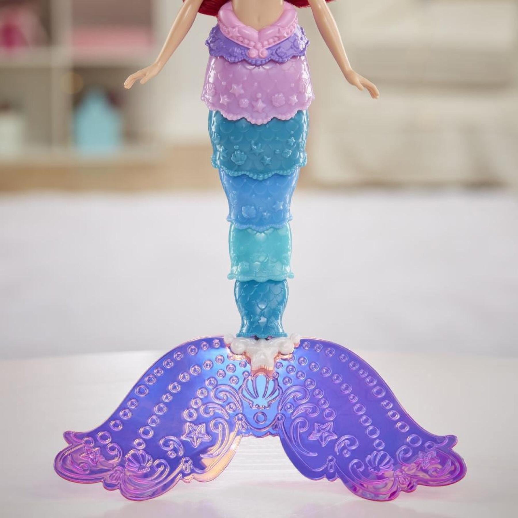 Ariel doll with rainbow tail Disney Princess