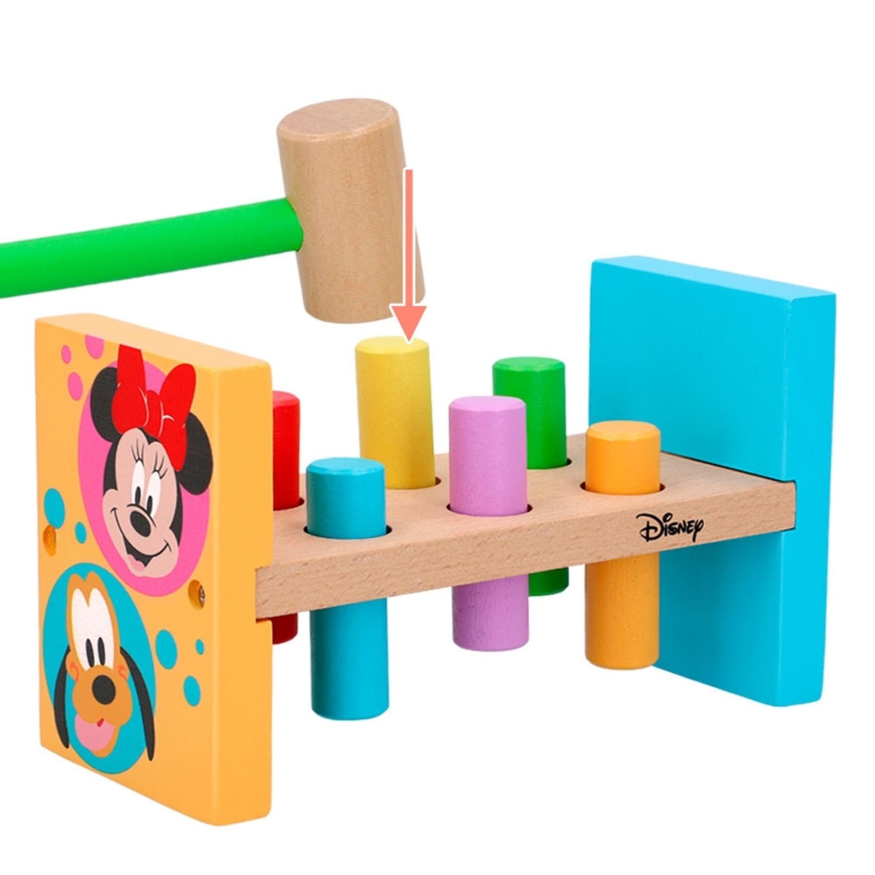 Educational games construction wooden hammer Disney Mickey ECO