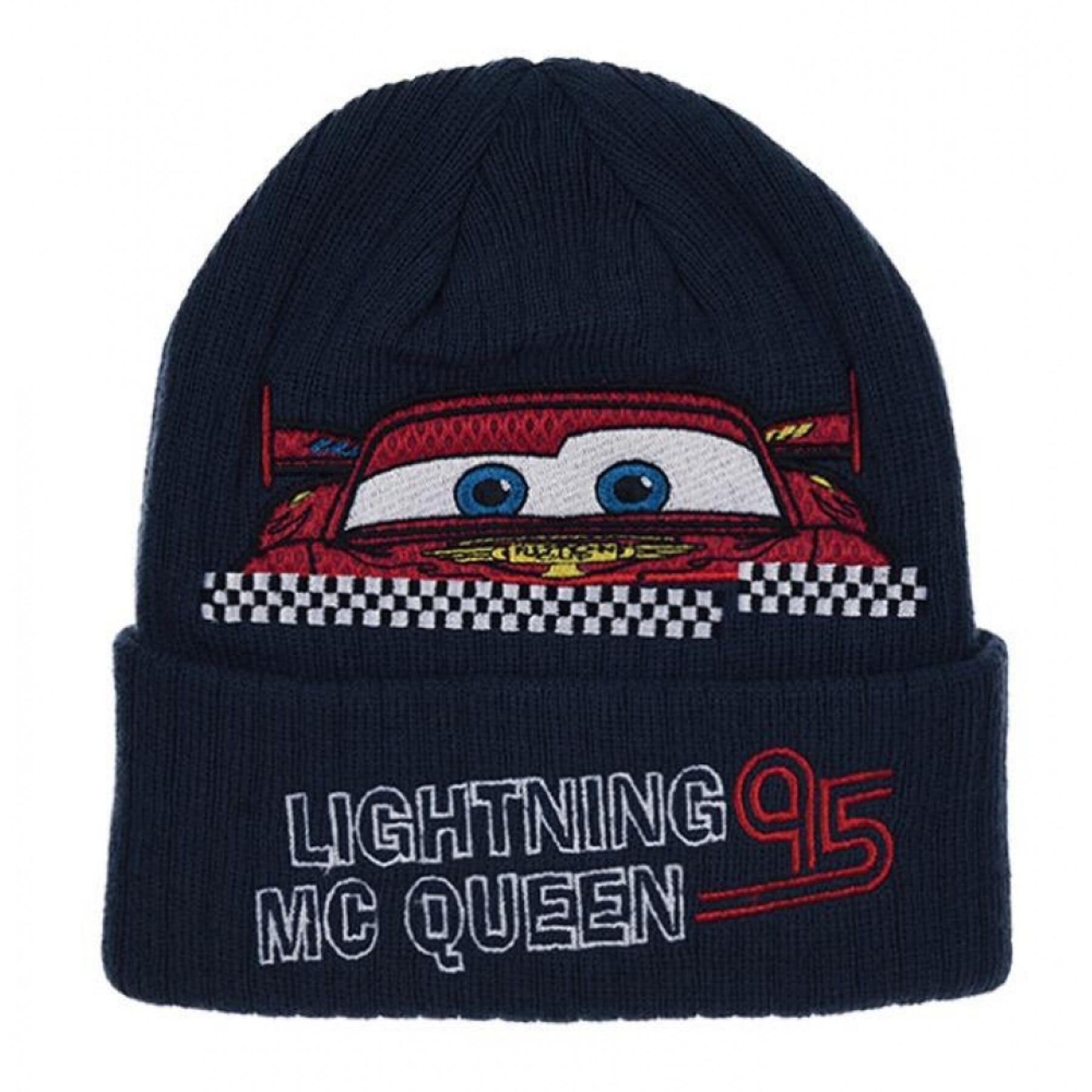 Woolen hat with baby embroidery Disney Cars