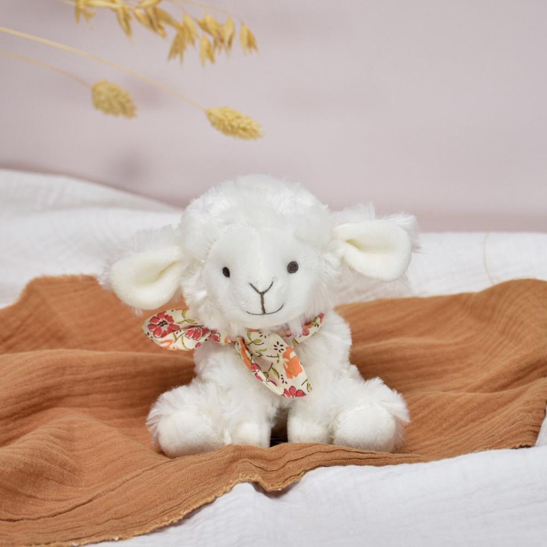Chouchou lamb plush Doudou & compagnie Display (x6)
