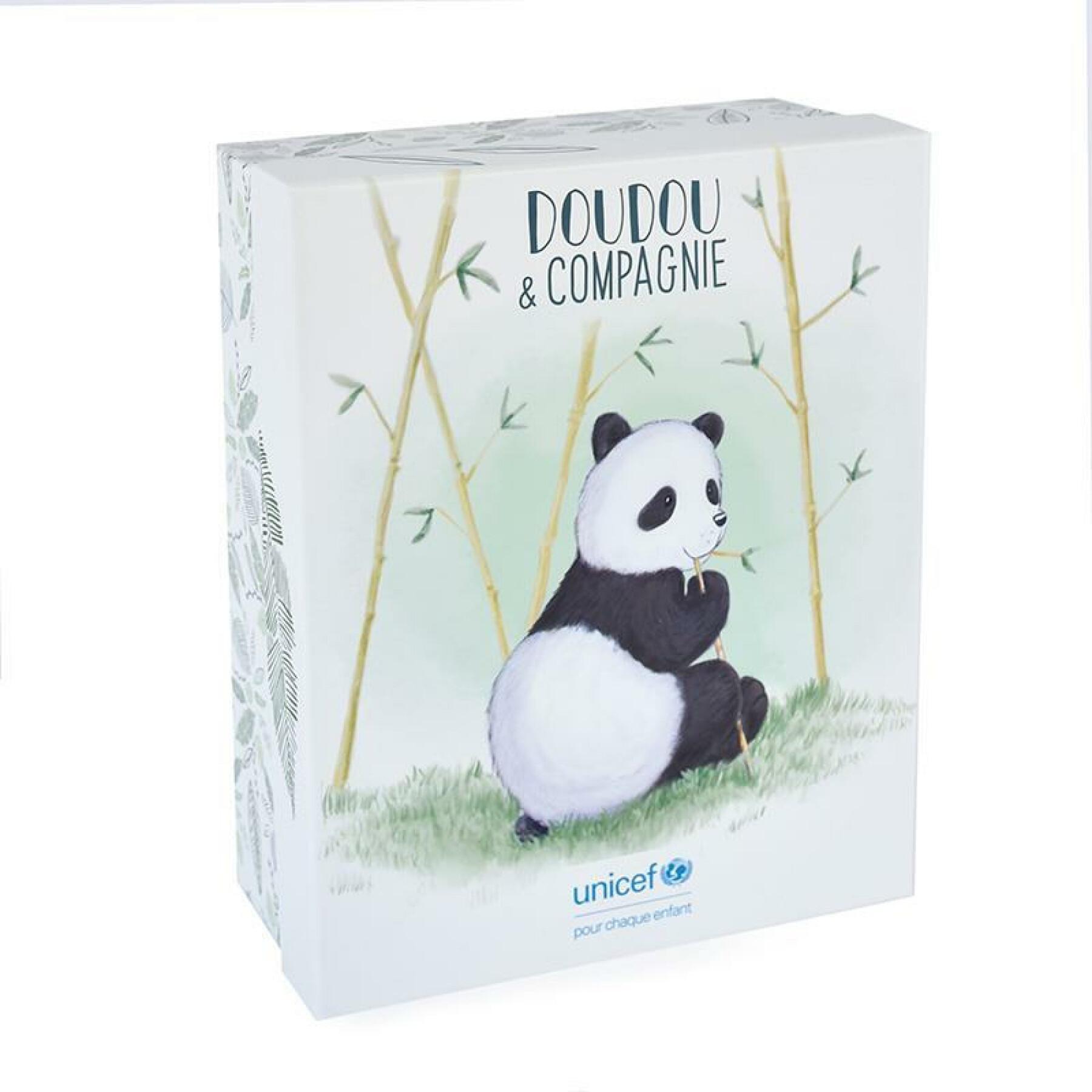Plush Doudou & compagnie Unicef - Panda & Bébé