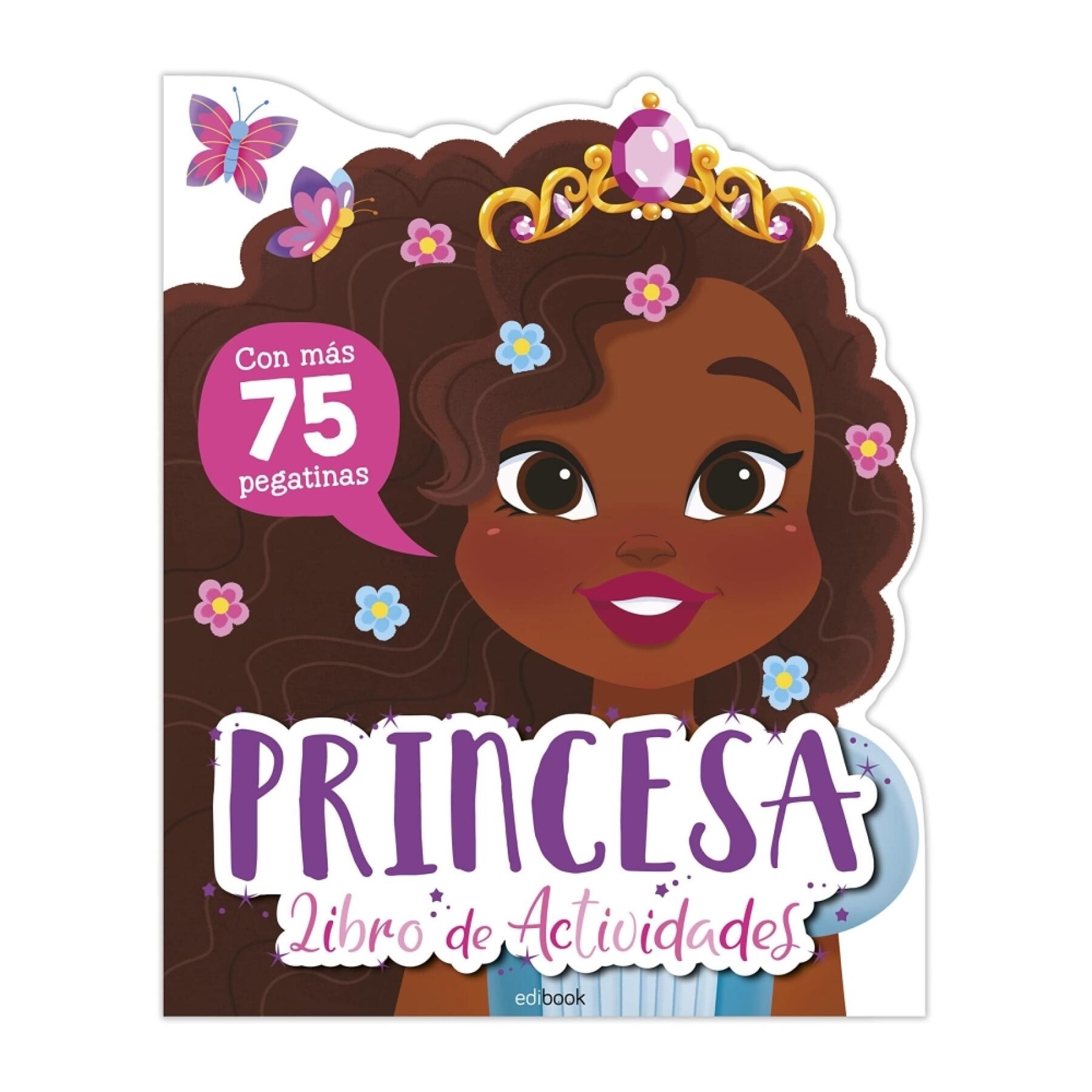 Activity book and 75 princess stickers Edibook