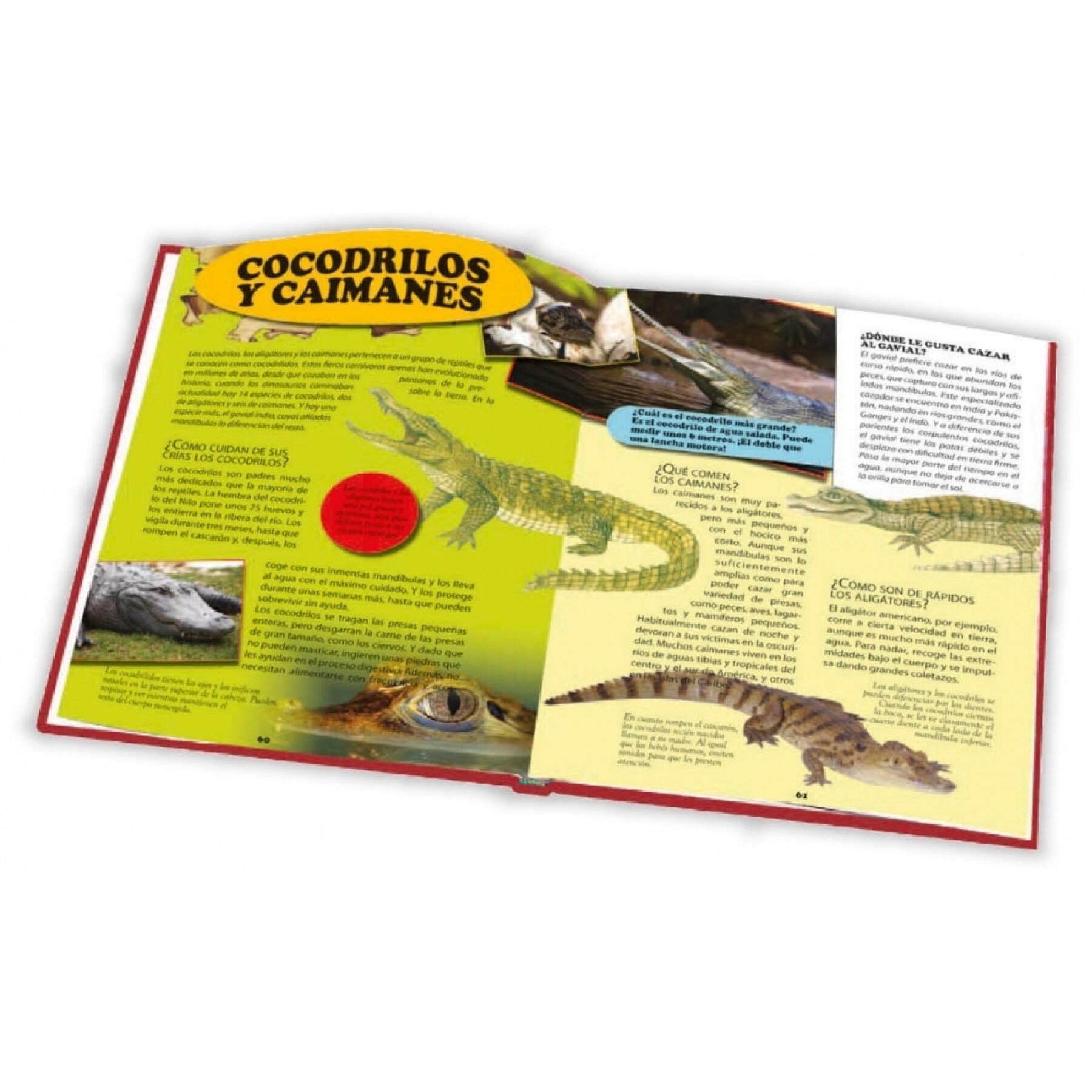 Book 28 pages encyclopedia of animals Ediciones Saldaña