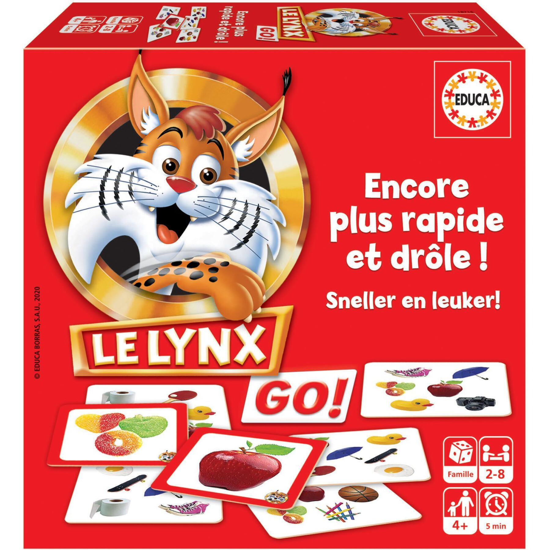 Board game Educa Borras Sa Le Lynx Go