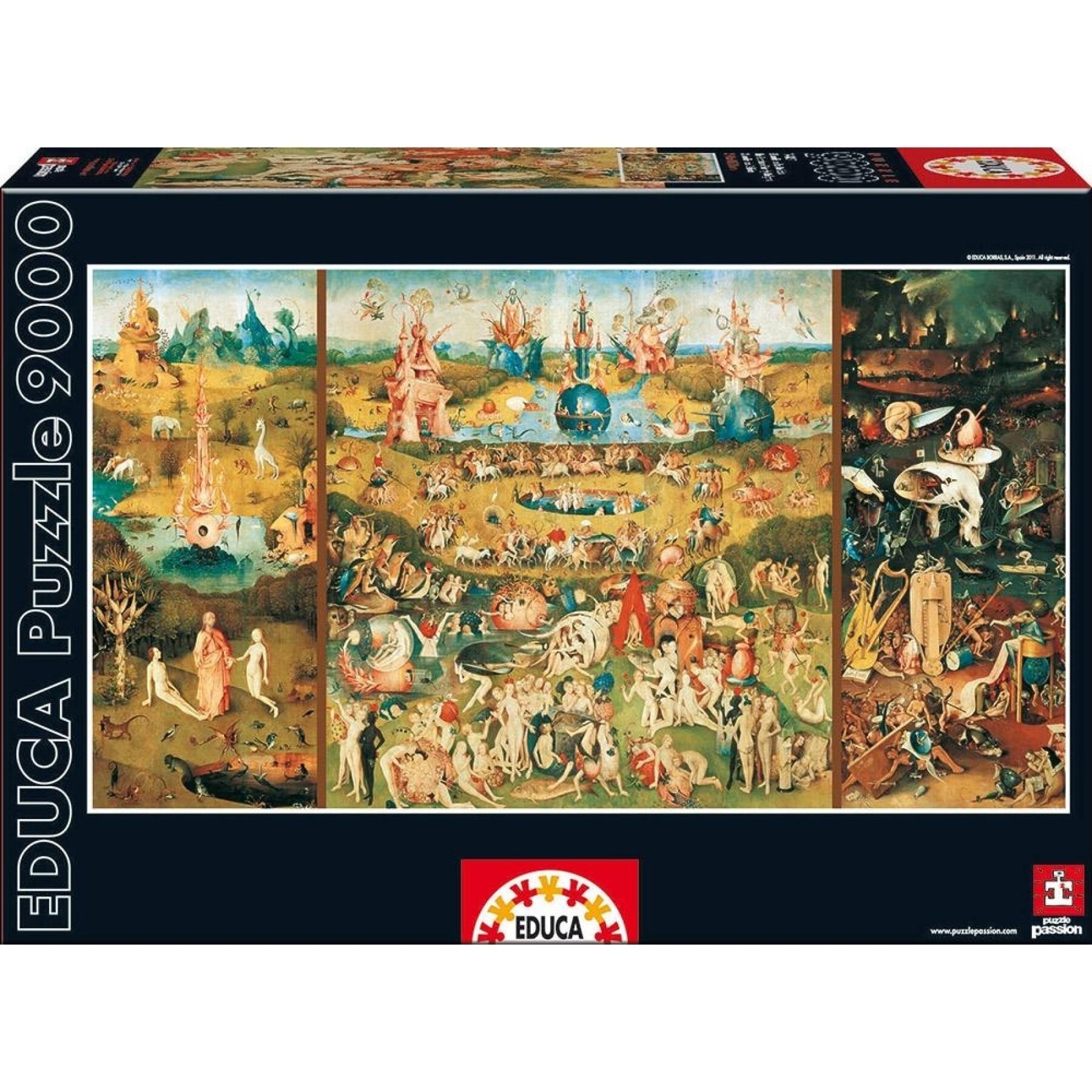 Educa 9,000 Piece Puzzle - The Garden of Earthly Delights