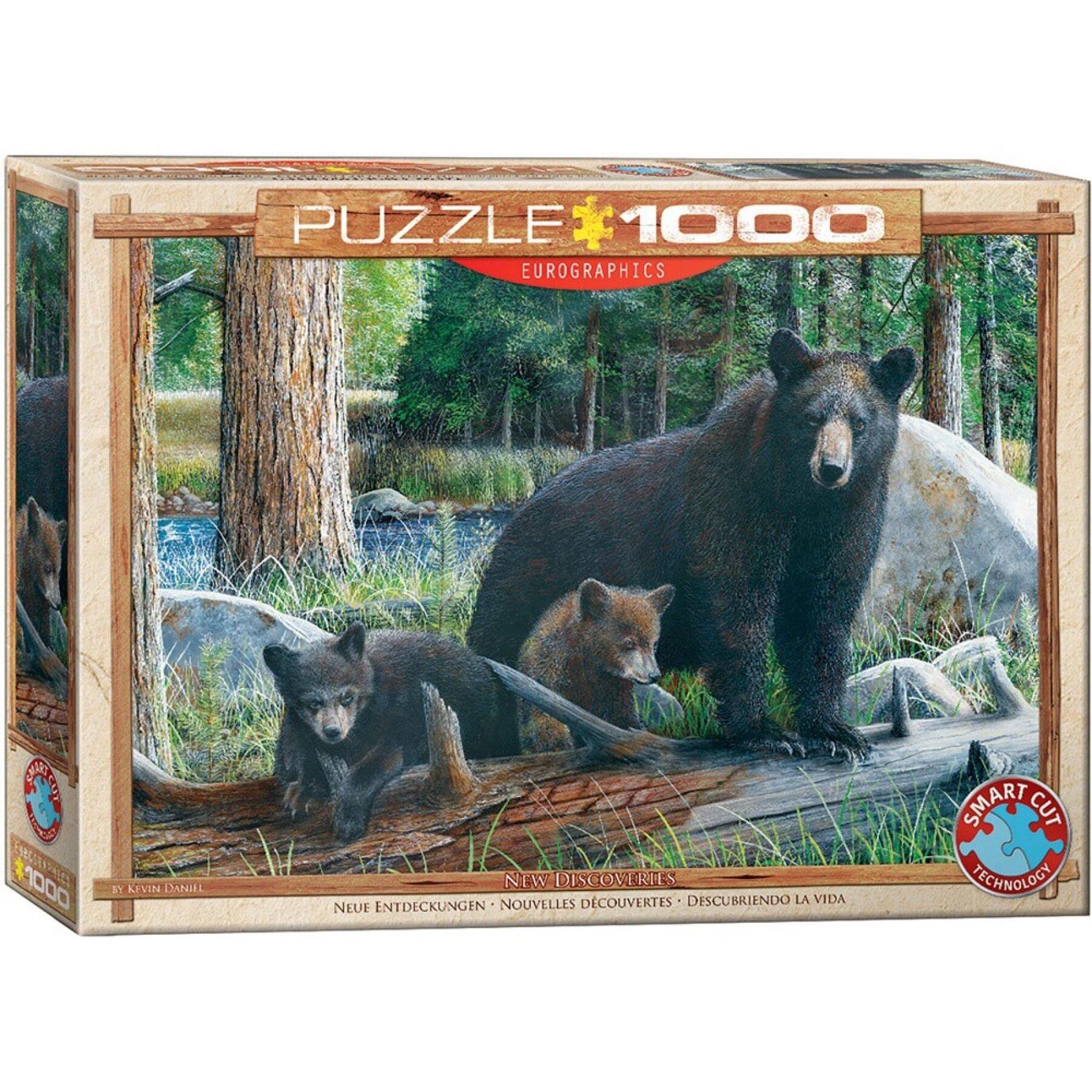 1000-piece bear and baby puzzle Eurographics