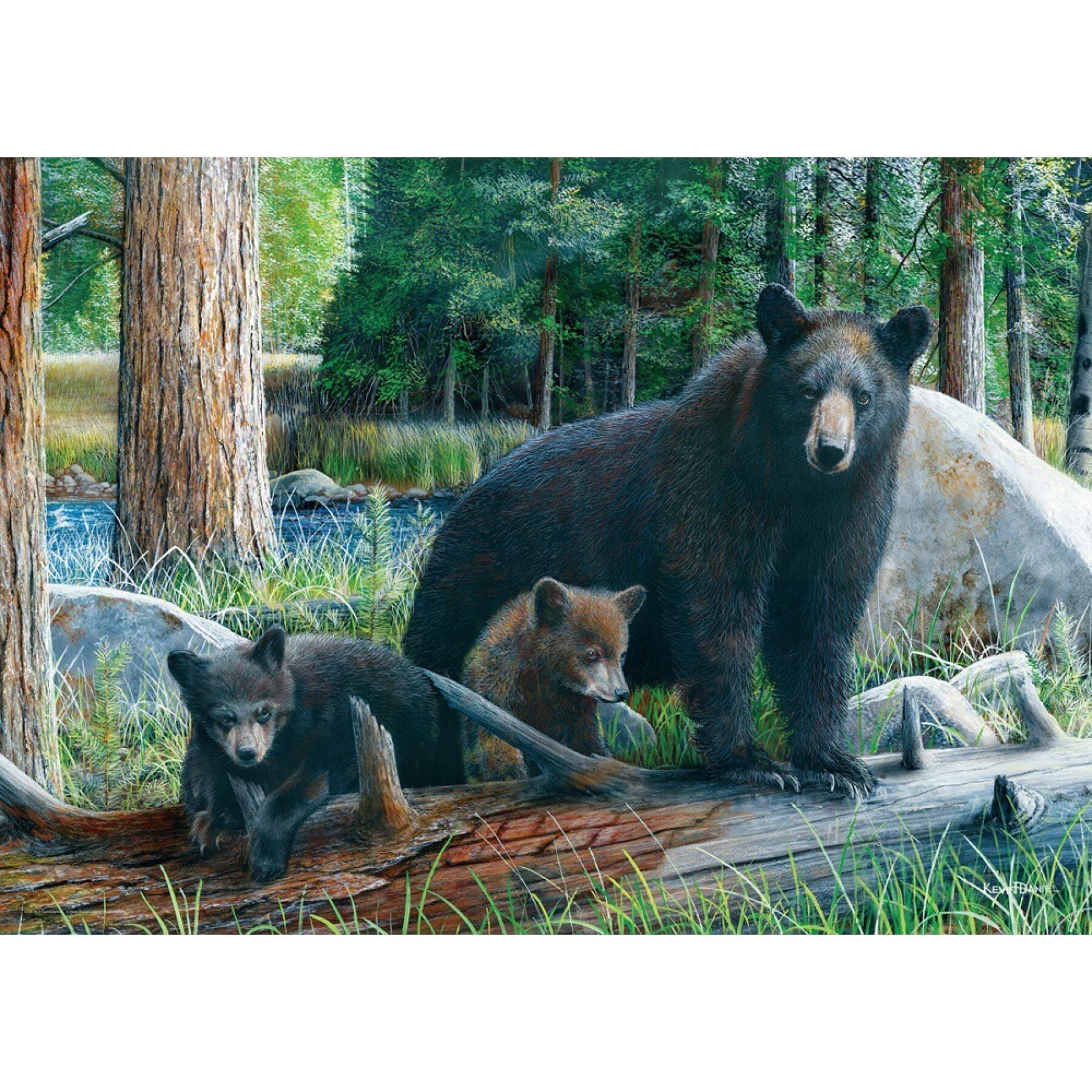 1000-piece bear and baby puzzle Eurographics